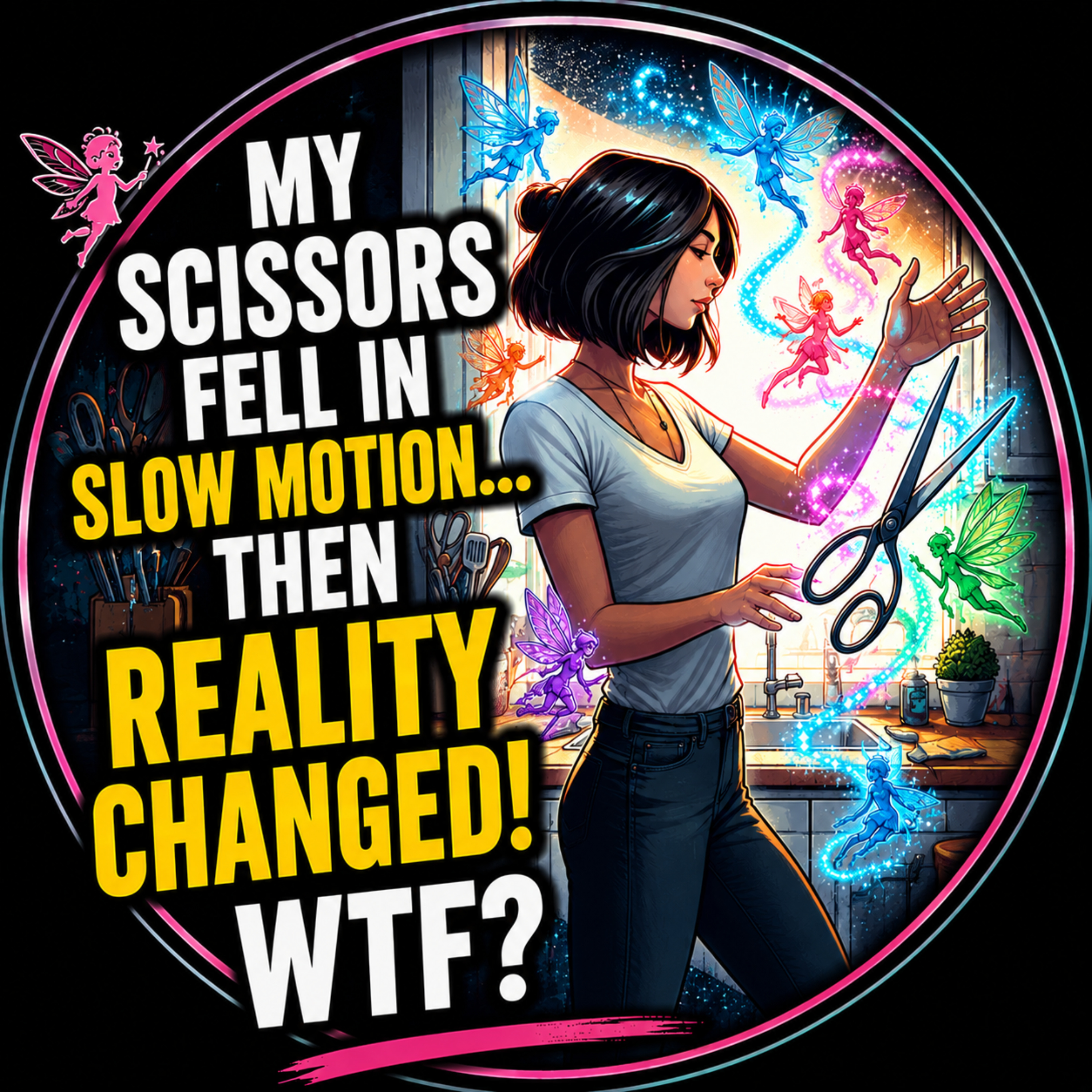 ✂️ REAL FAIRY ENCOUNTER: My Scissors Fell in Slow Motion... Then Reality Changed! WTF?