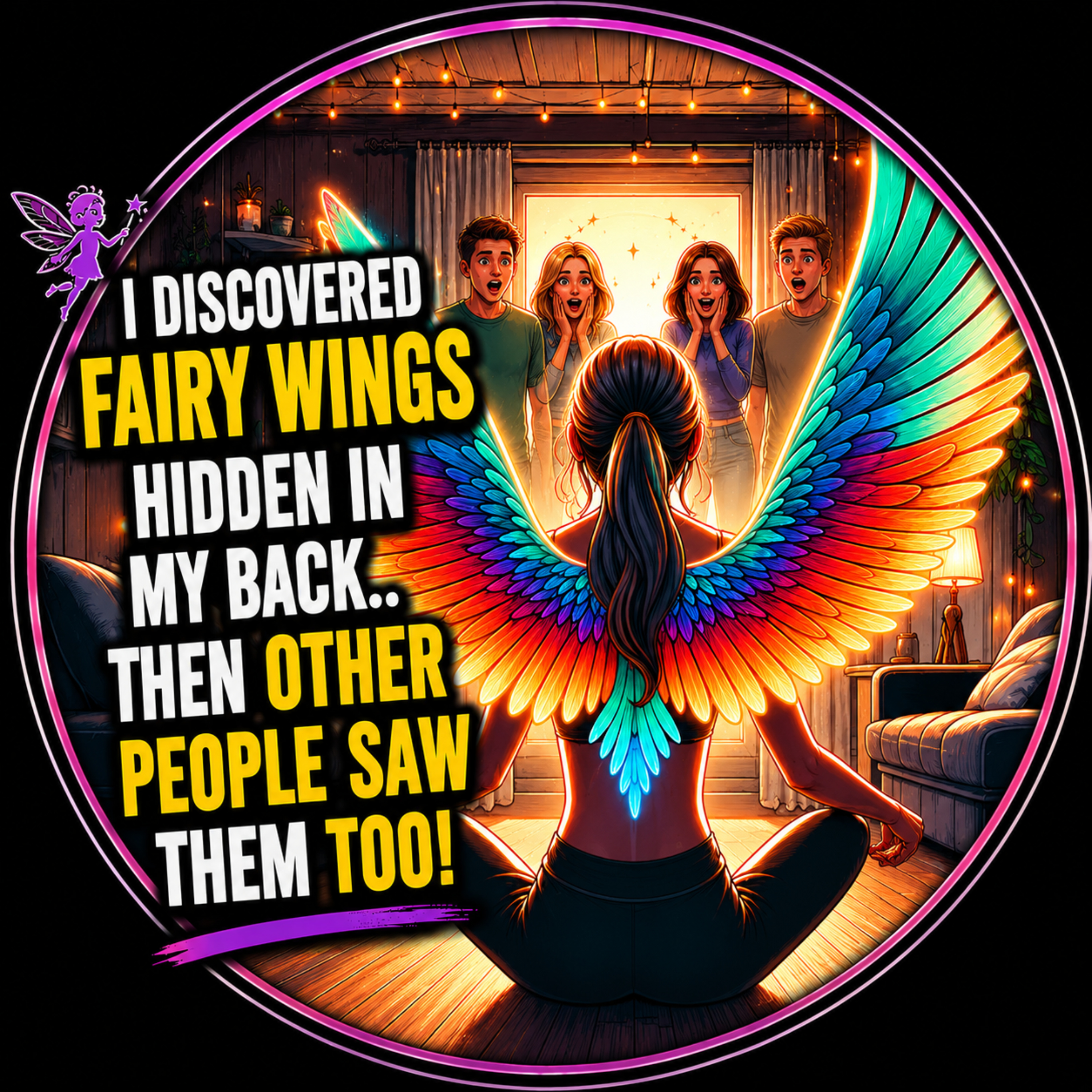 🪽 REAL FAIRY ENCOUNTER: I Discovered Fairy Wings Hidden in My Back.. Then Other People Saw Them Too!