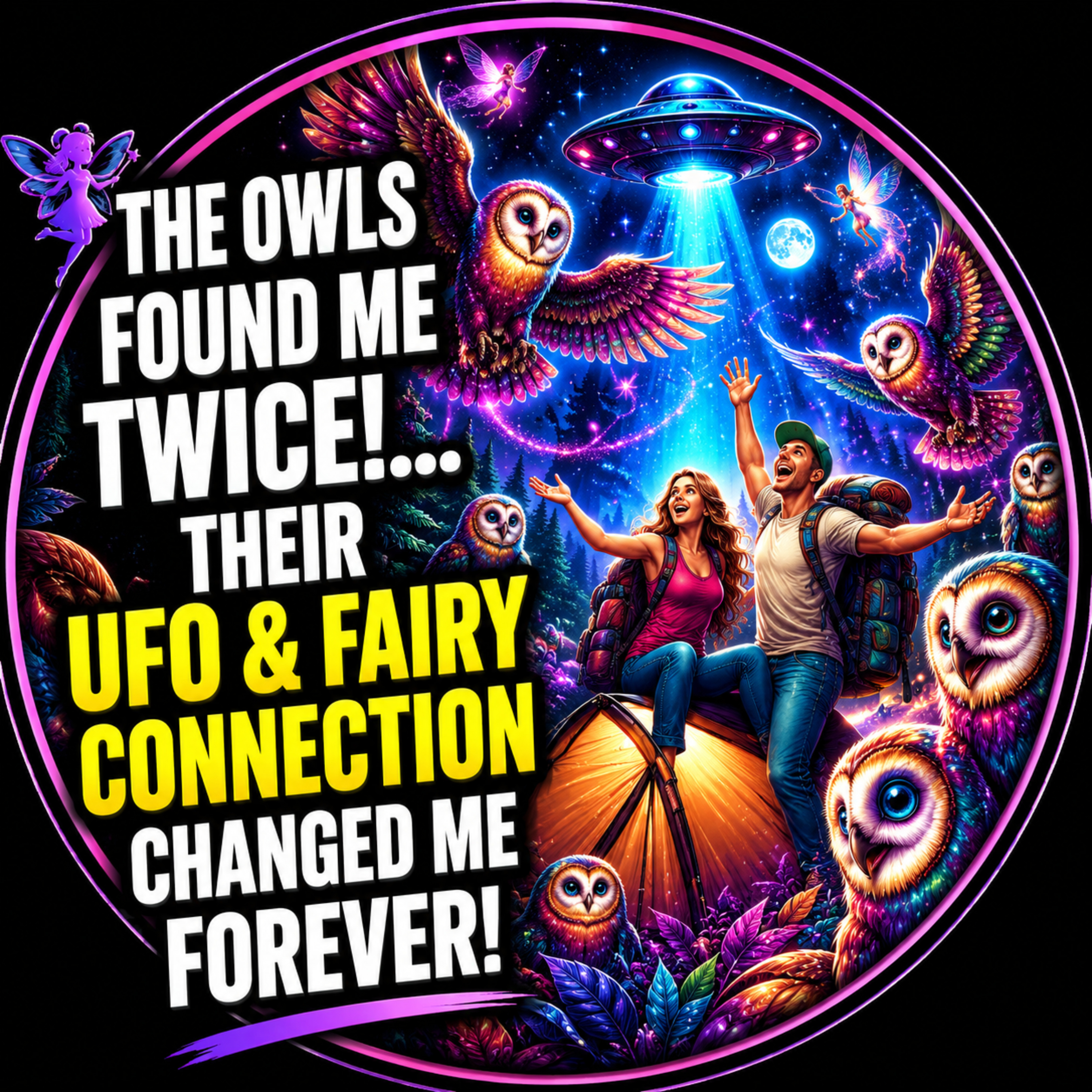 🦉 REAL FAIRY ENCOUNTER: The Owls Found Me Twice!... Their UFO & Fairy Connection Changed Me Forever!