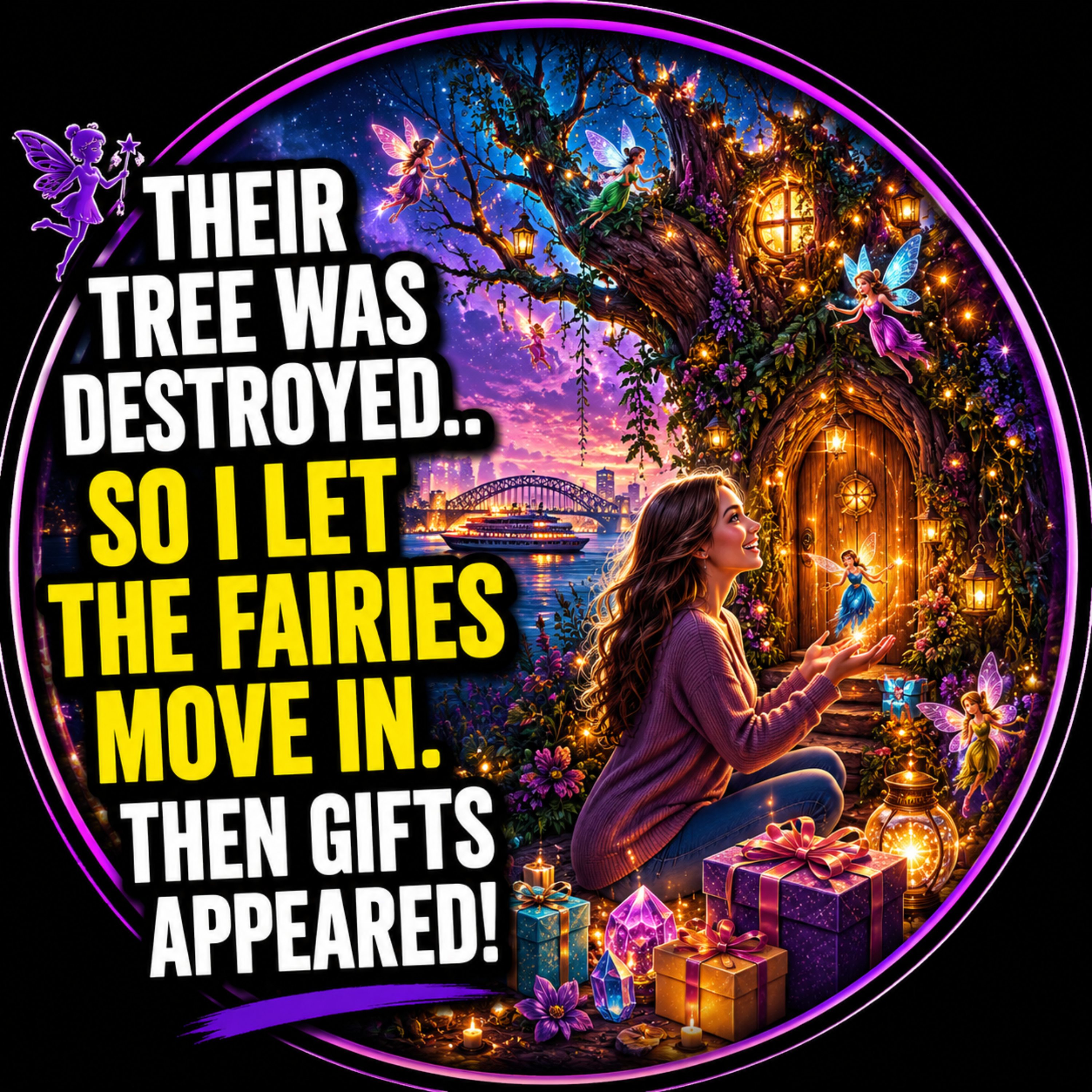 🧚 REAL FAIRY ENCOUNTER: Their Tree Was Destroyed... So I Let the Fairies Move In. Then Gifts Appeared!