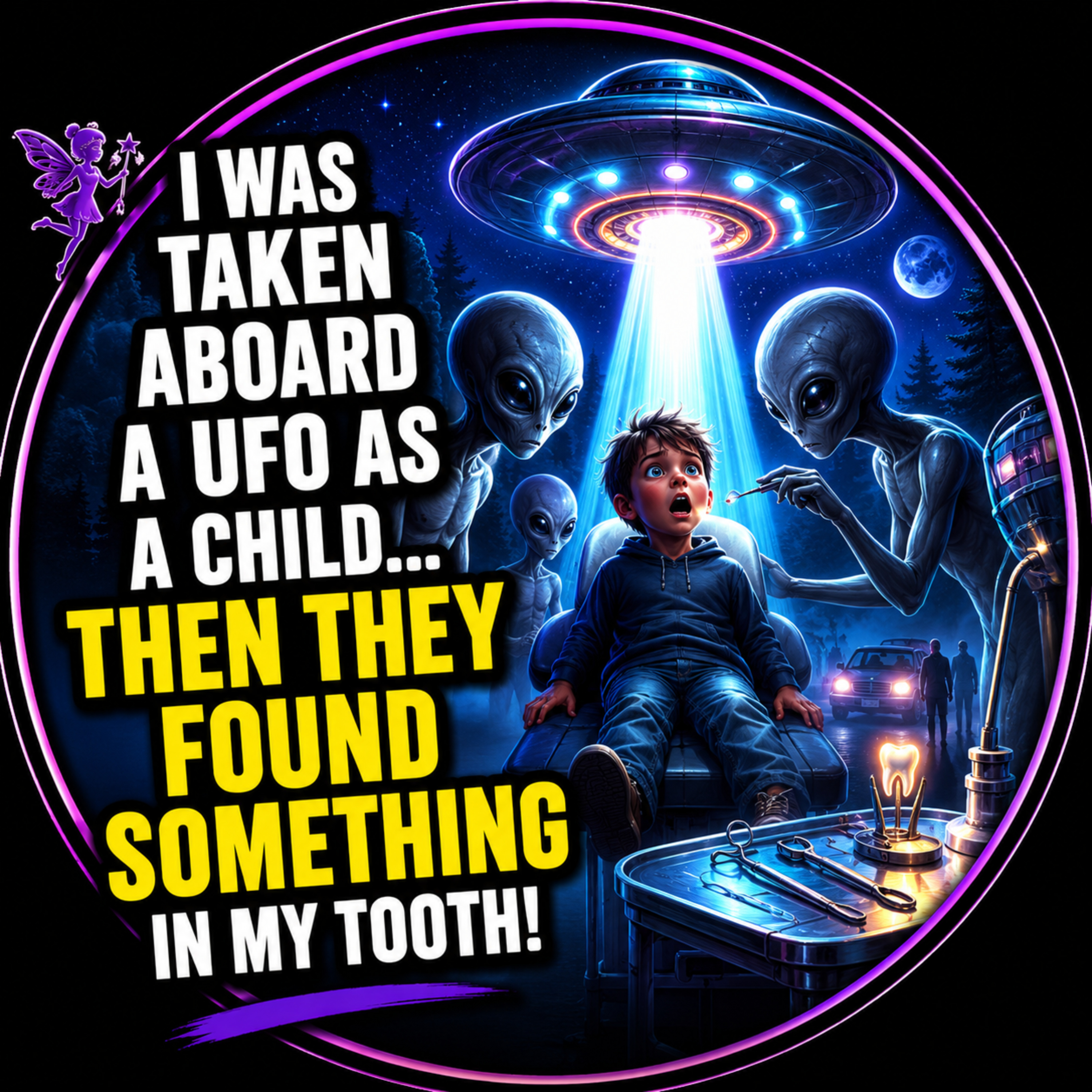 🛸 REAL FAIRY ENCOUNTER: I Was Taken Aboard a UFO as a Child... Then They Found Something in My Tooth!