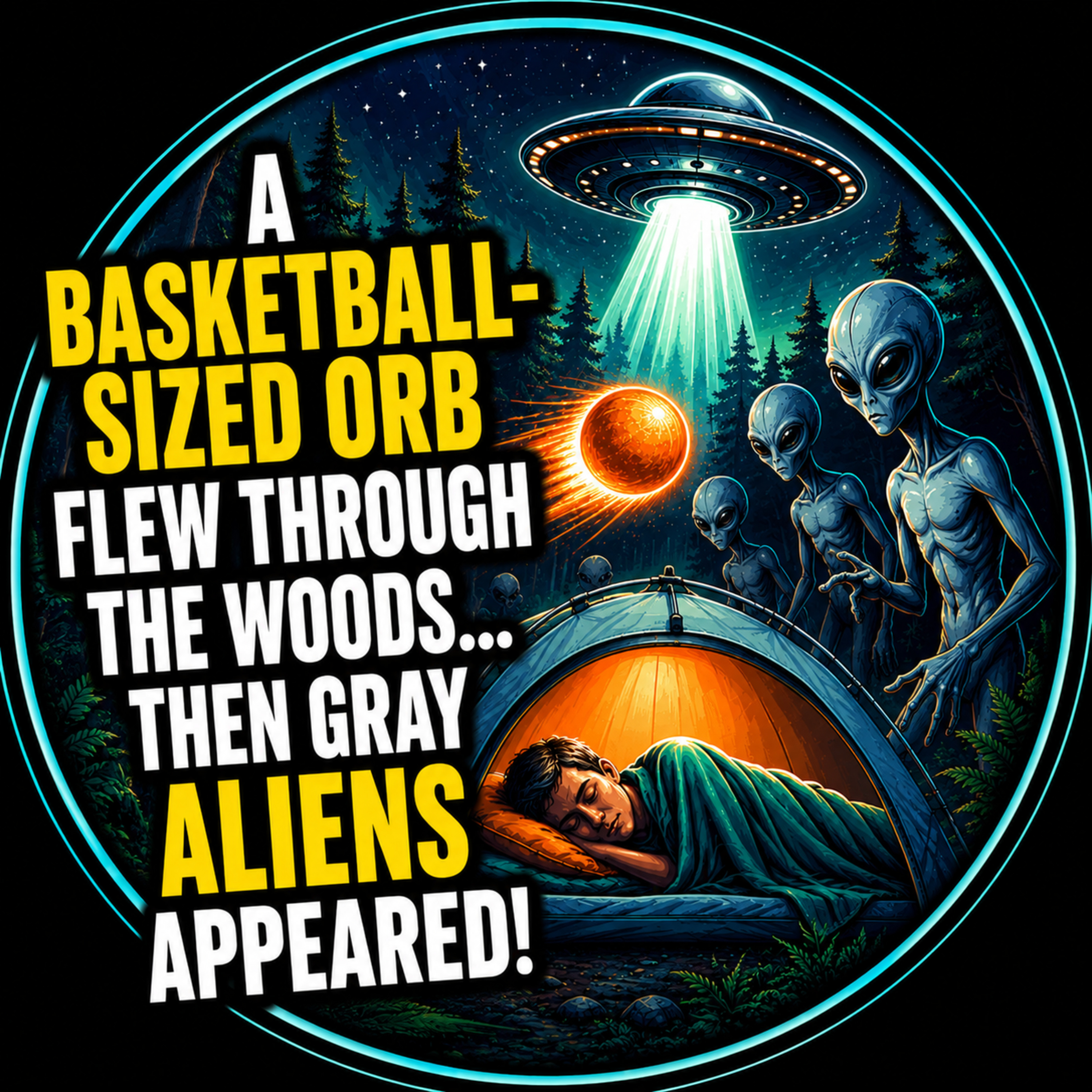 🟠 REAL FAIRY ENCOUNTER: A Basketball-Sized Orb Flew Through the Woods... Then Gray Aliens Appeared