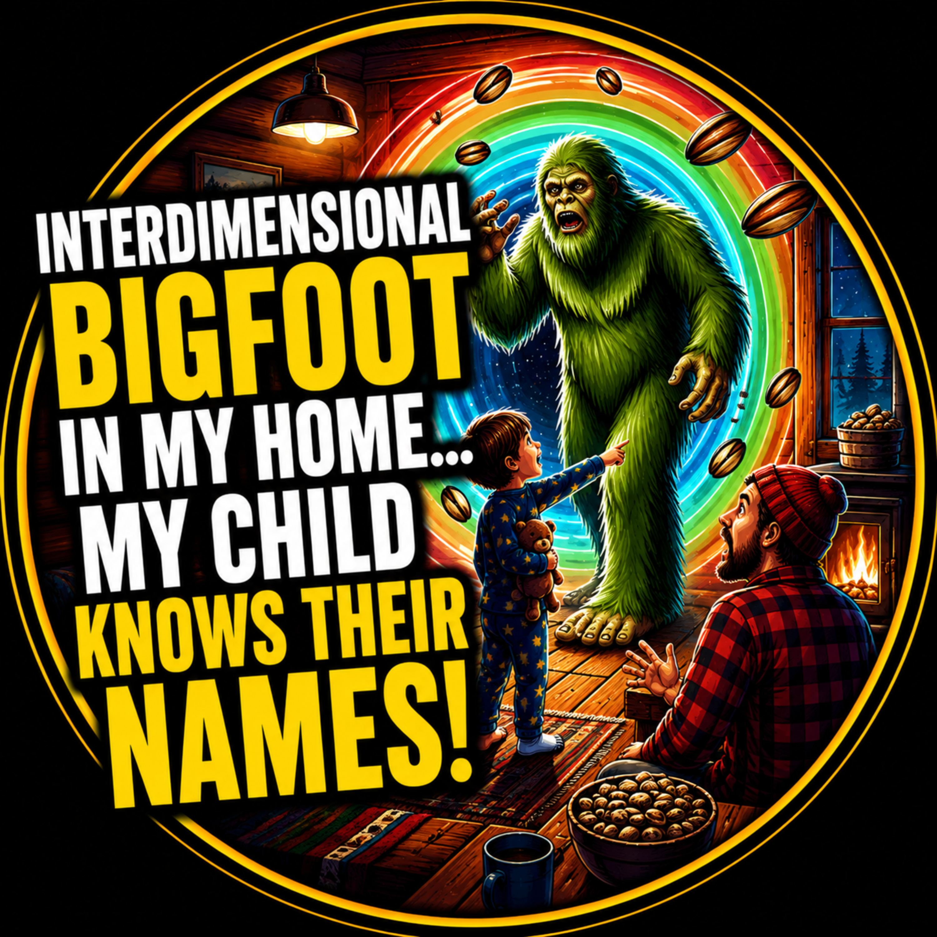 🦶 REAL BIGFOOT ENCOUNTER: Interdimensional Bigfoot in My Home... My Child Knows Their Names!