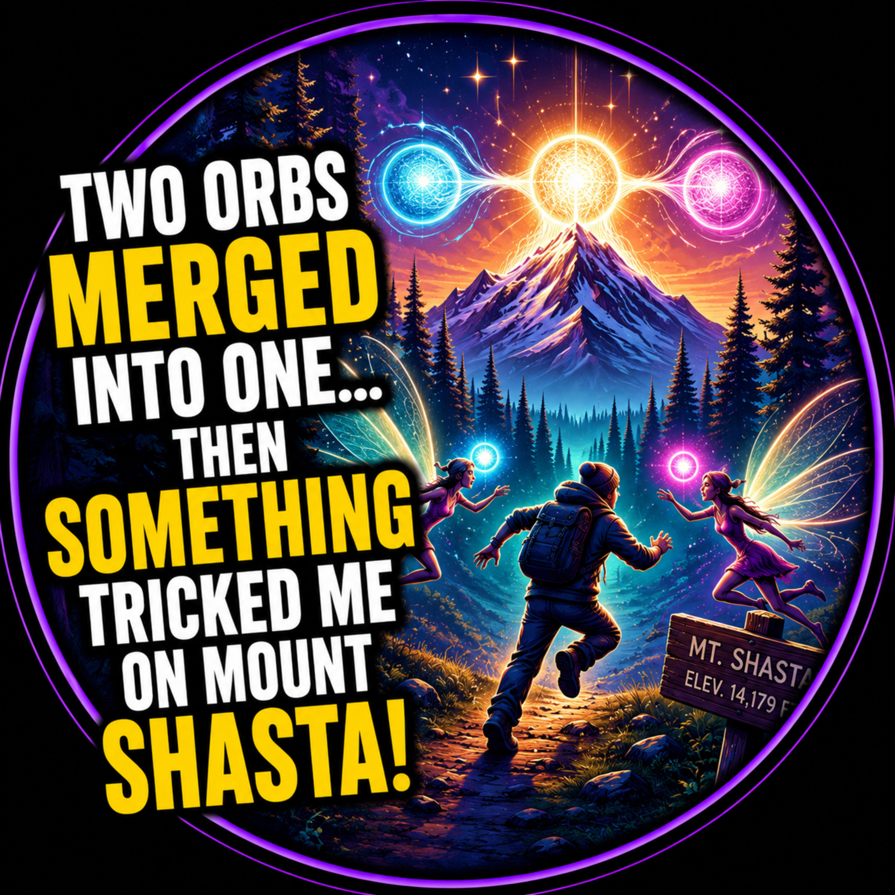 🟠 REAL FAIRY ENCOUNTER: Two Orbs Merged into One... Then Something Tricked Me on Mount Shasta!