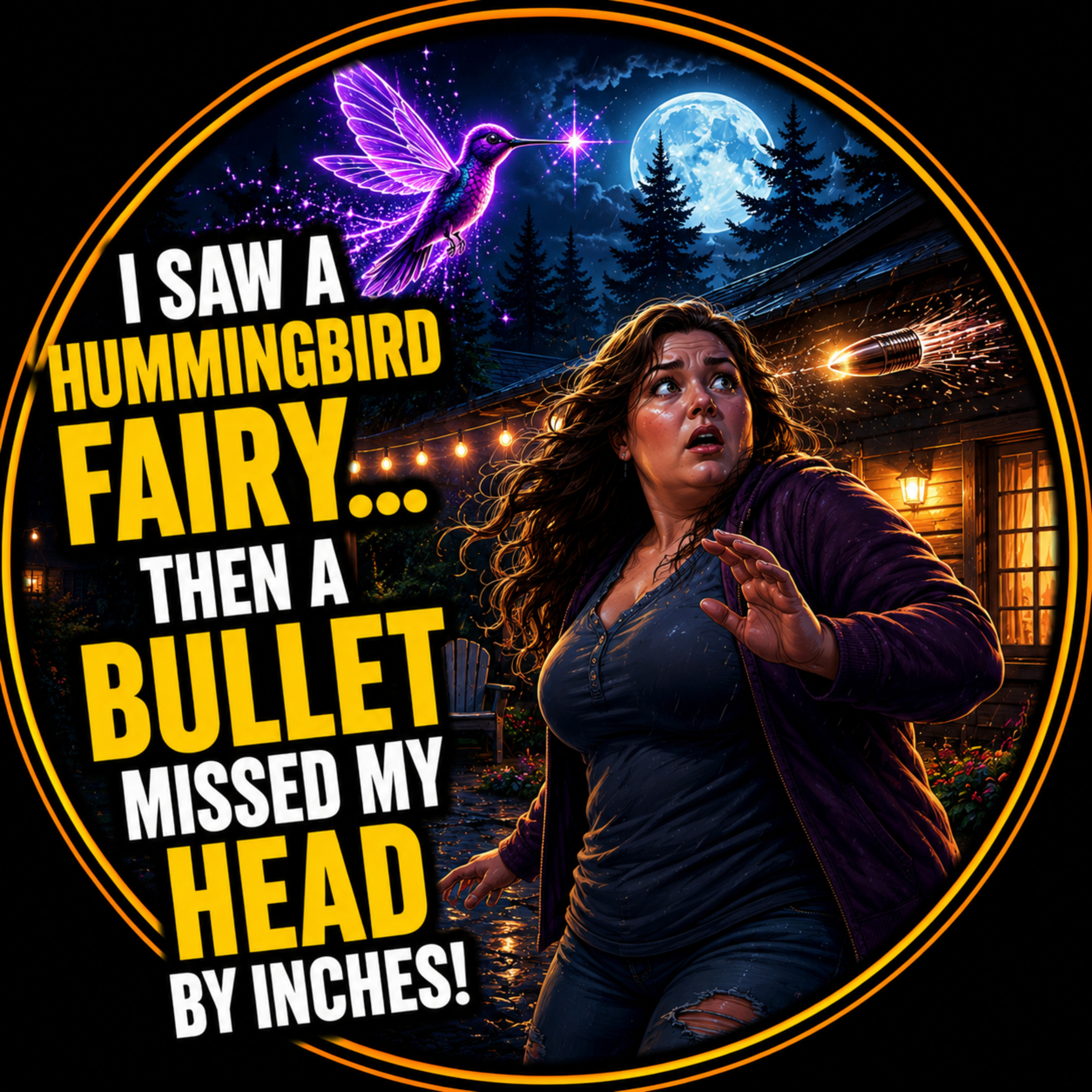 🧚 REAL FAIRY ENCOUNTER: I Saw a Hummingbird Fairy... Then a Bullet Missed My Head by Inches!