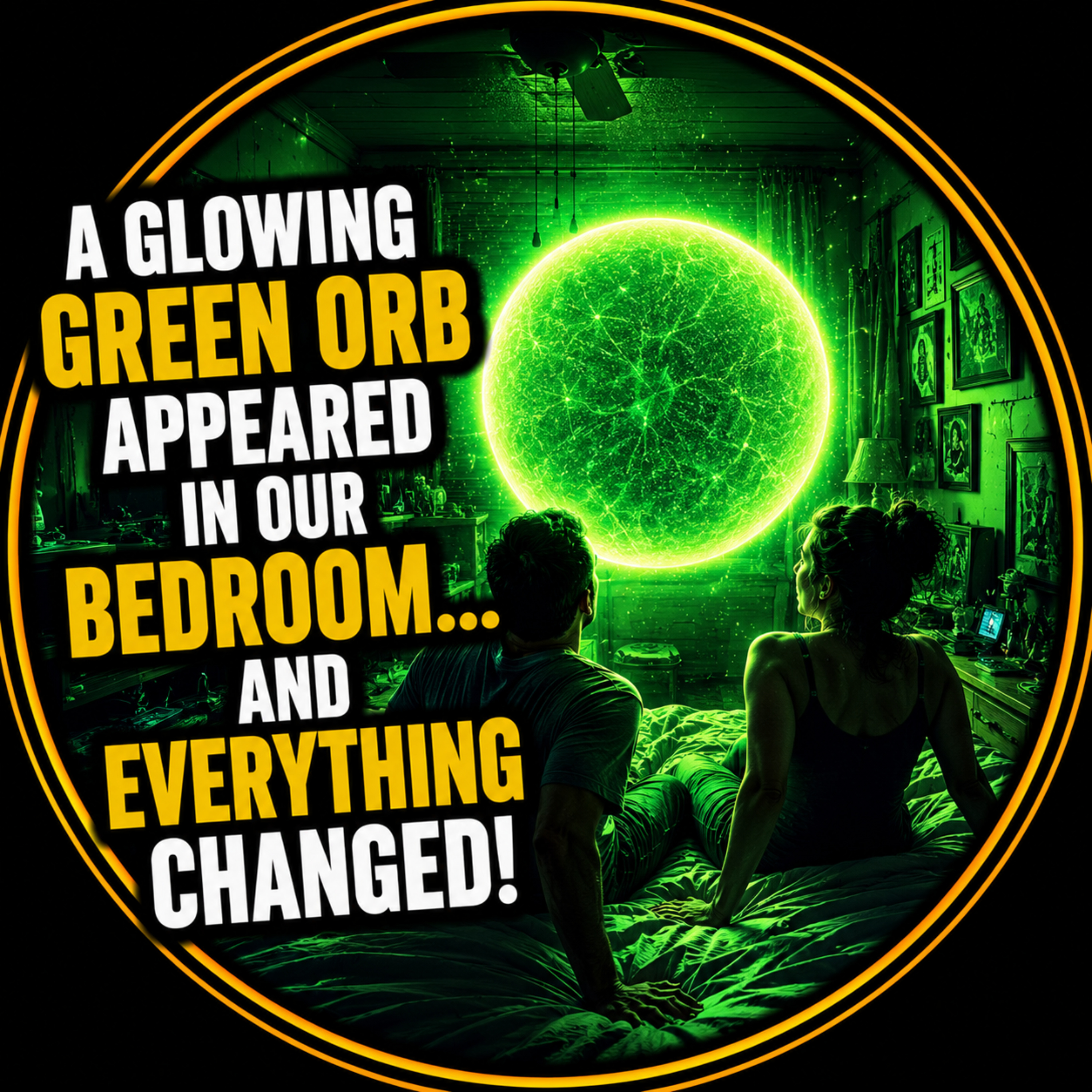 🟢 REAL FAIRY ENCOUNTER: A Glowing Green Orb Appeared in Our Bedroom... and Everything Changed!