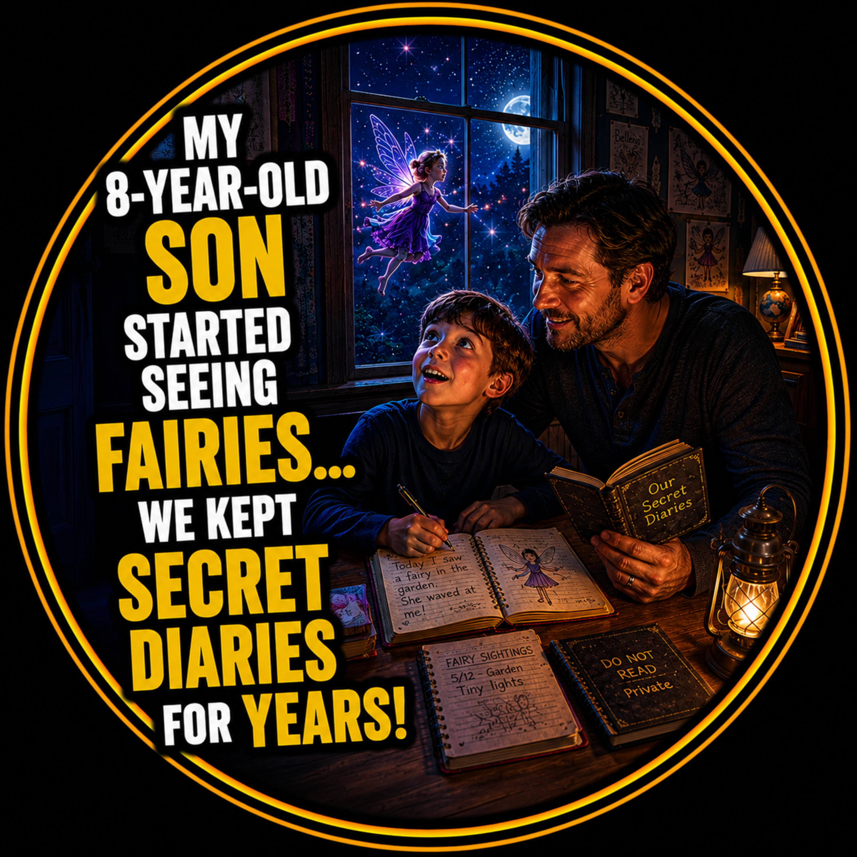 🧚 REAL FAIRY ENCOUNTER: My 8-Year-Old Son Started Seeing Fairies.. We Kept Secret Diaries For Years!