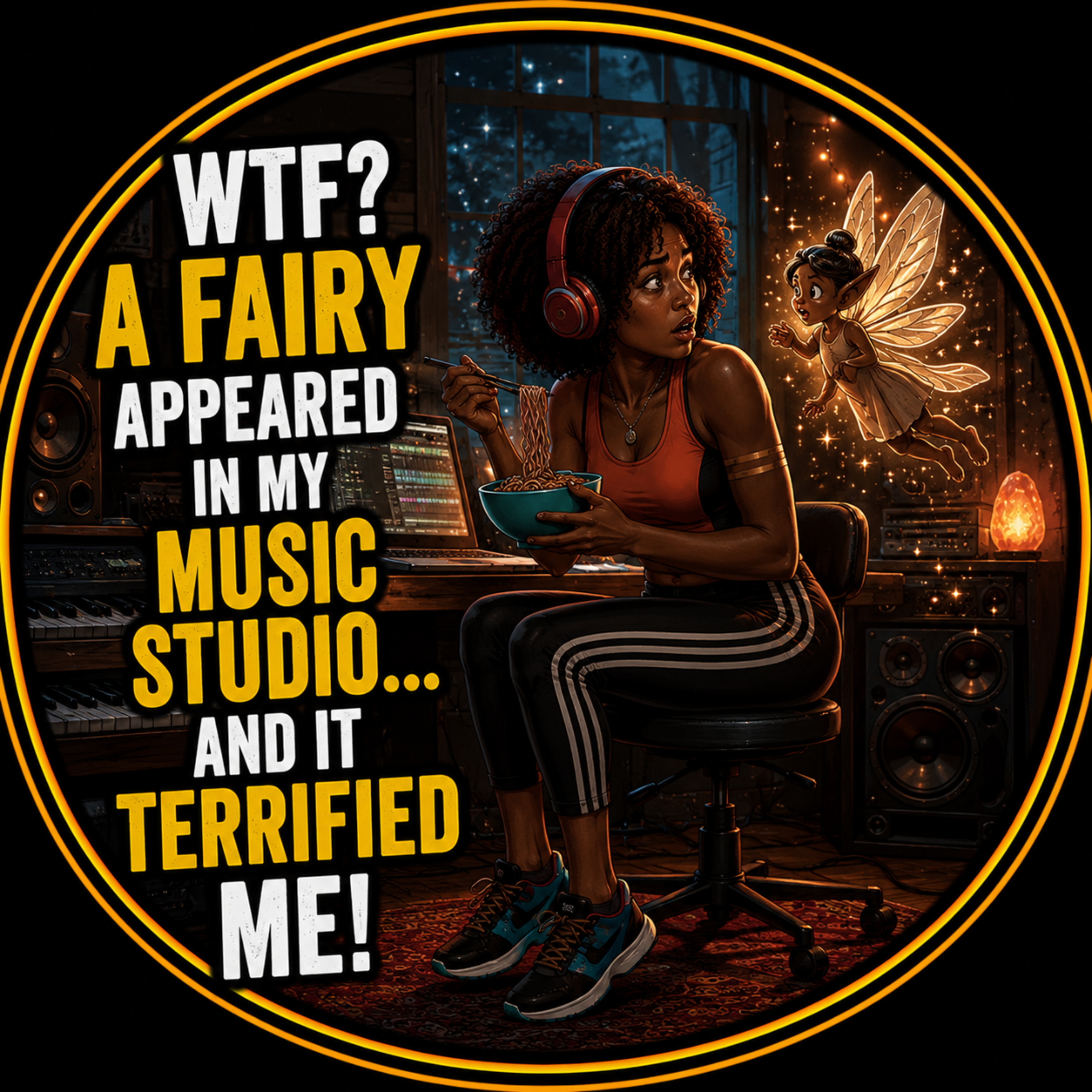 🧚 REAL FAIRY ENCOUNTER: LIVE! –WTF? A Fairy Appeared in My Music Studio... and It Terrified Me!