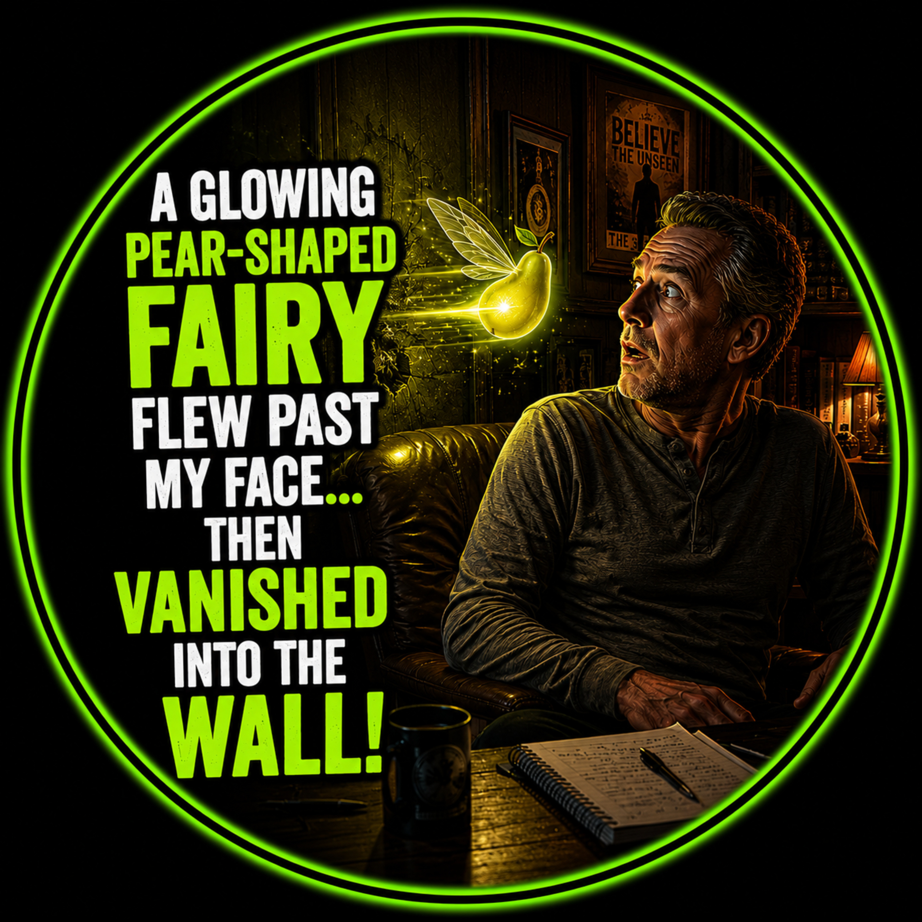 🧚 REAL FAIRY ENCOUNTER: A Glowing Pear-Shaped Fairy Flew Past My Face.. Then Vanished Into The Wall!