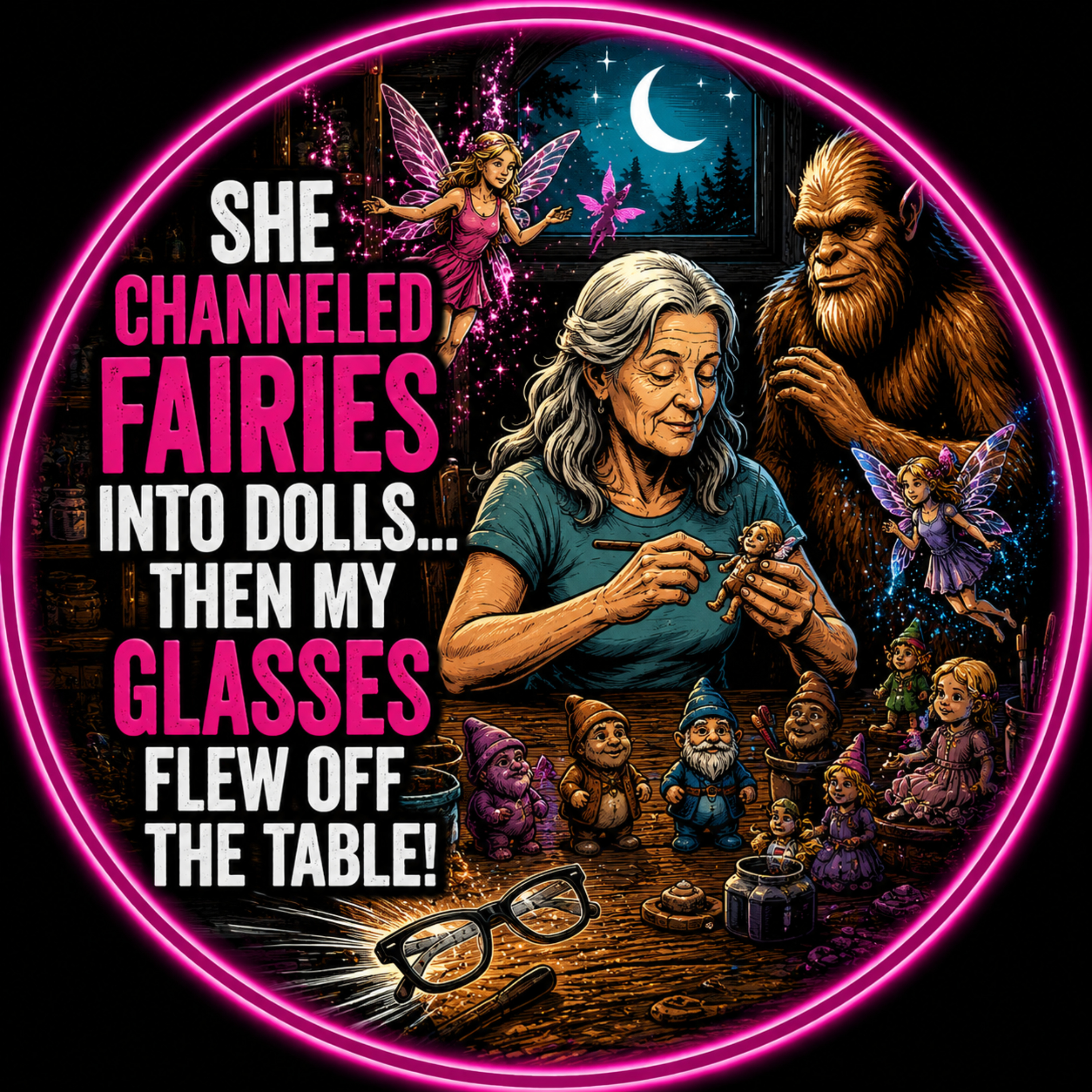 🧚 REAL FAIRY ENCOUNTER: She Channeled Fairies Into Dolls... Then My Glasses Flew Off the Table!