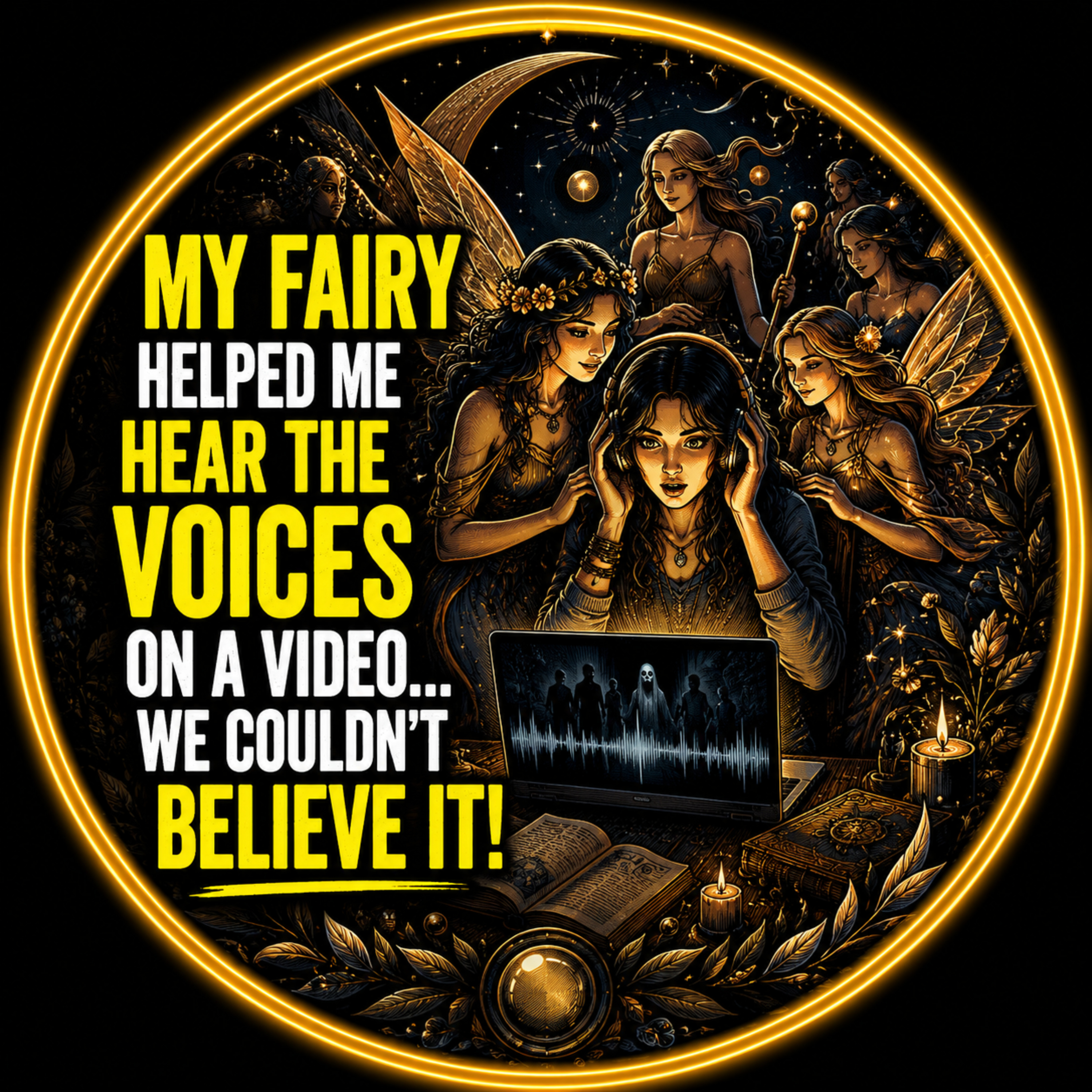 🧚 REAL FAIRY ENCOUNTER: My Fairy Helped Me Hear The Voices On A Video... We Couldn't Believe It!