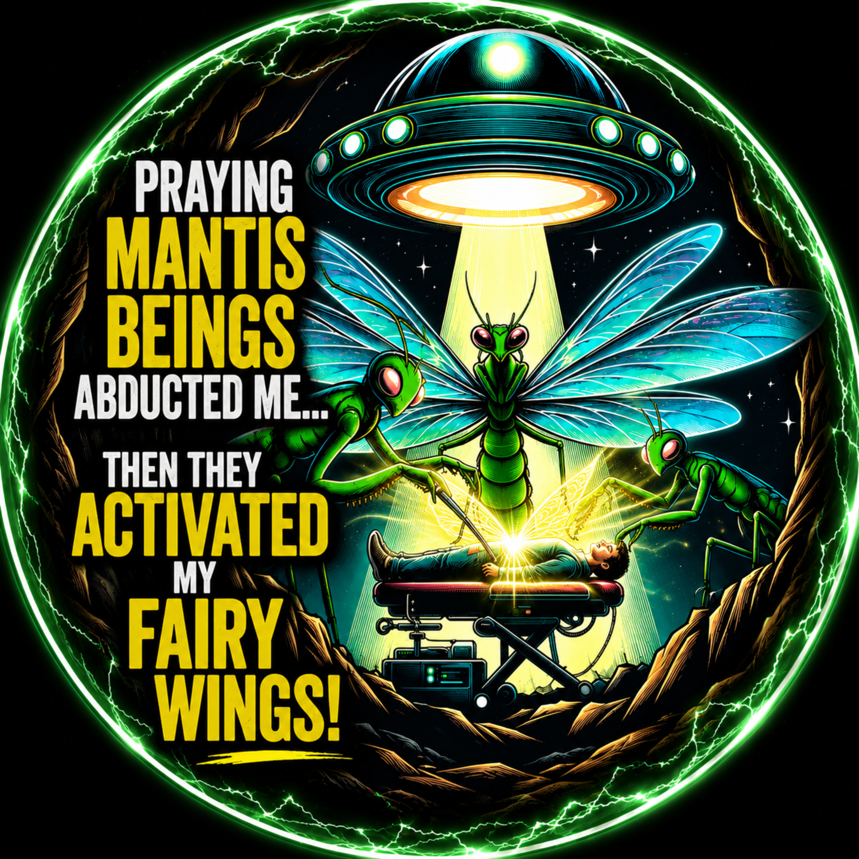 🧚 REAL FAIRY ENCOUNTER: Praying Mantis Beings Abducted Me... Then They Activated My Fairy Wings!