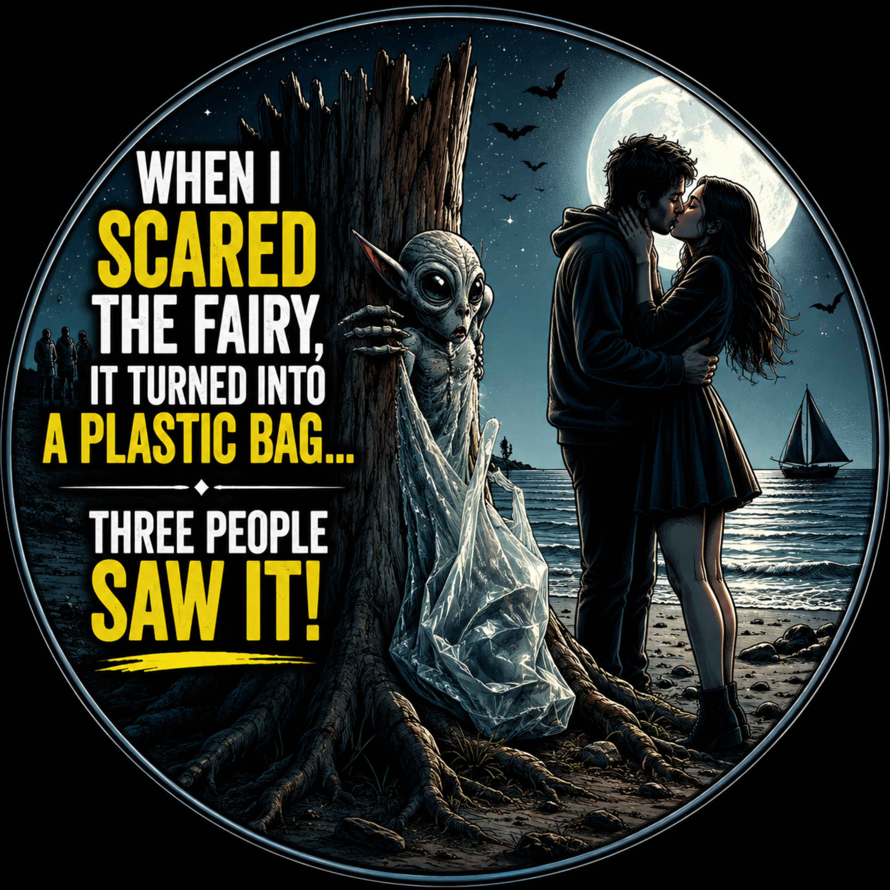 🧚 REAL FAIRY ENCOUNTER: When I Scared the Fairy, It Turned Into a Plastic Bag... Three People Saw It!