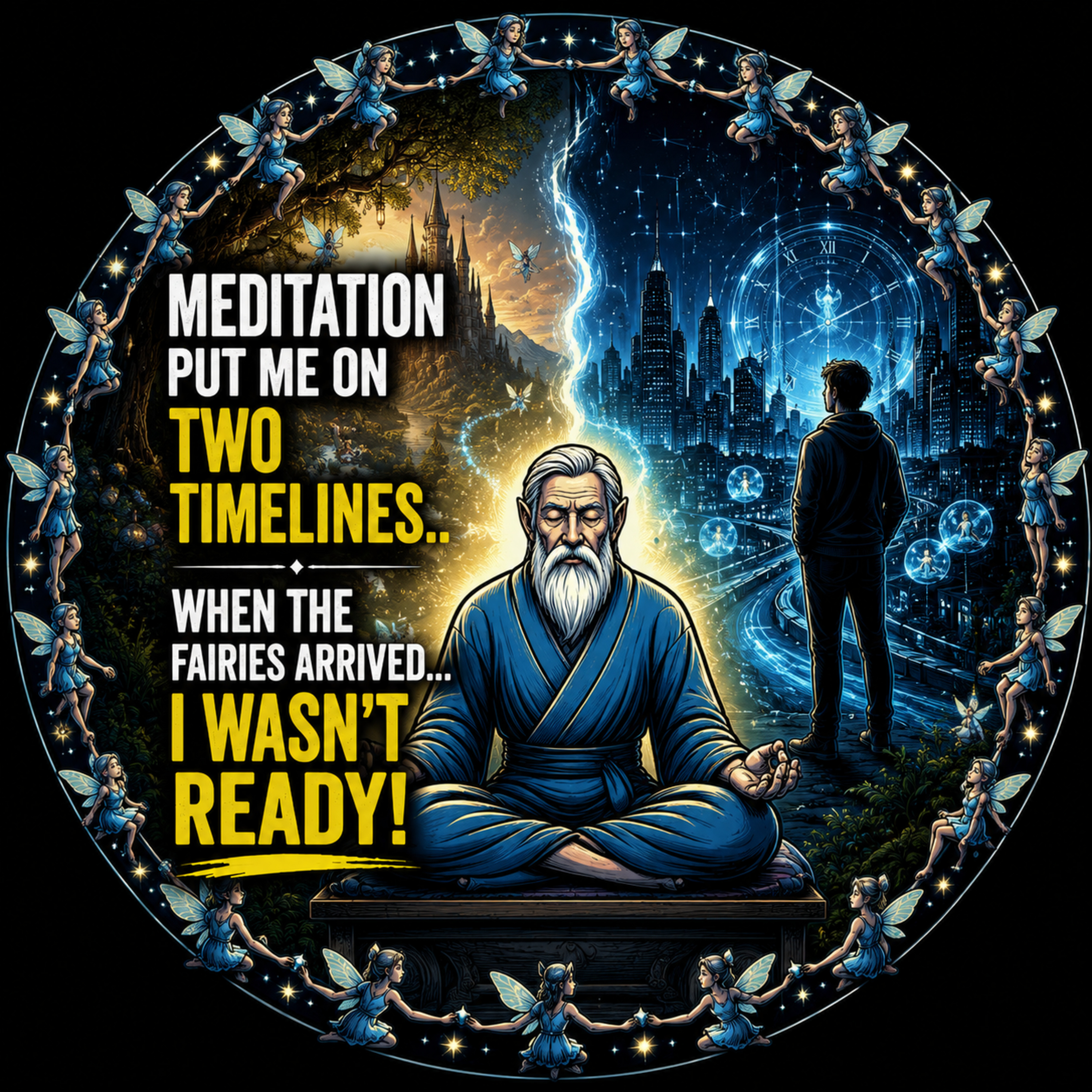🧚 REAL FAIRY ENCOUNTER: Meditation Put Me on Two Timelines.. When the Fairies Arrived I Wasn't Ready!