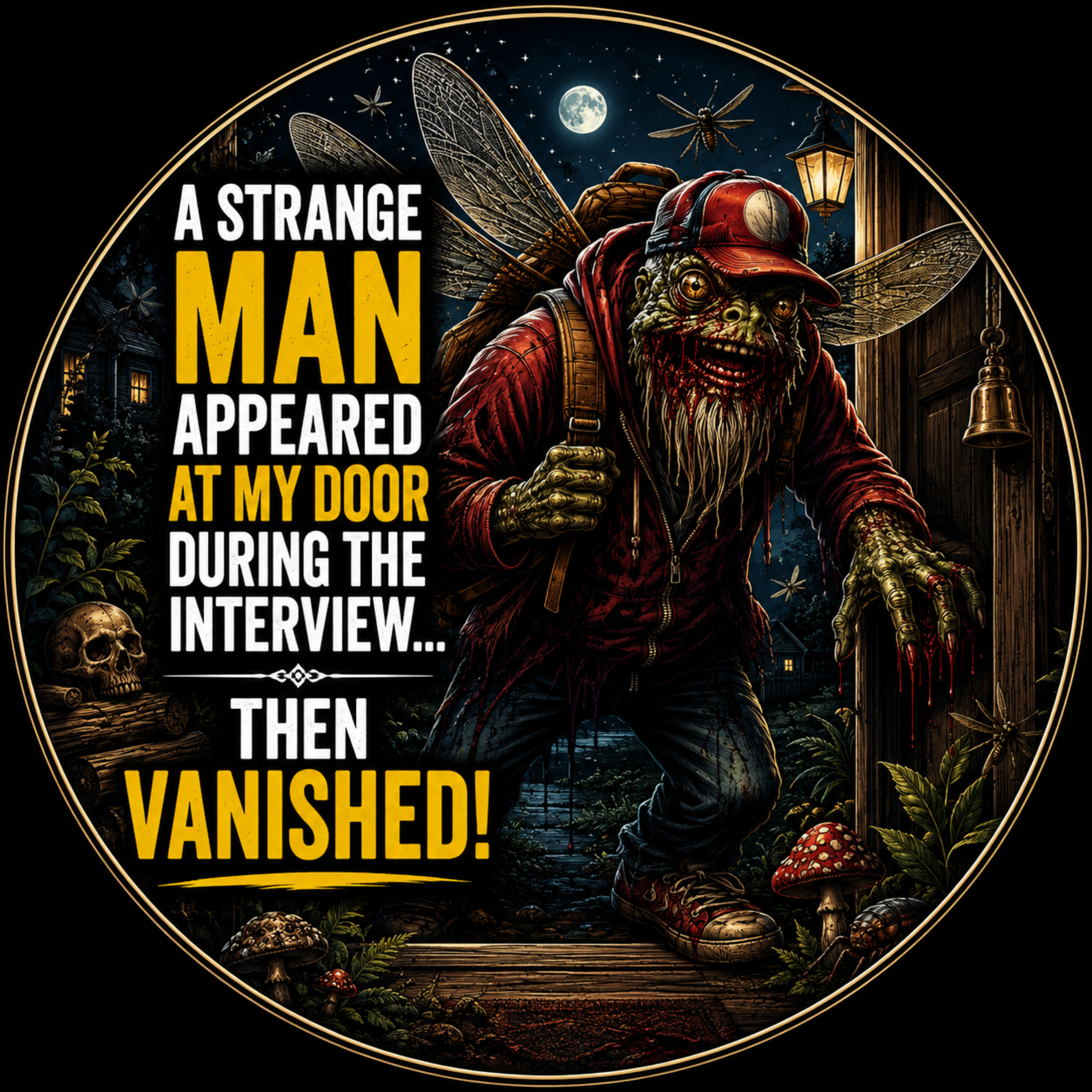🧚 REAL FAIRY ENCOUNTER: A Strange Man Appeared at My Door During the Interview... Then Vanished!