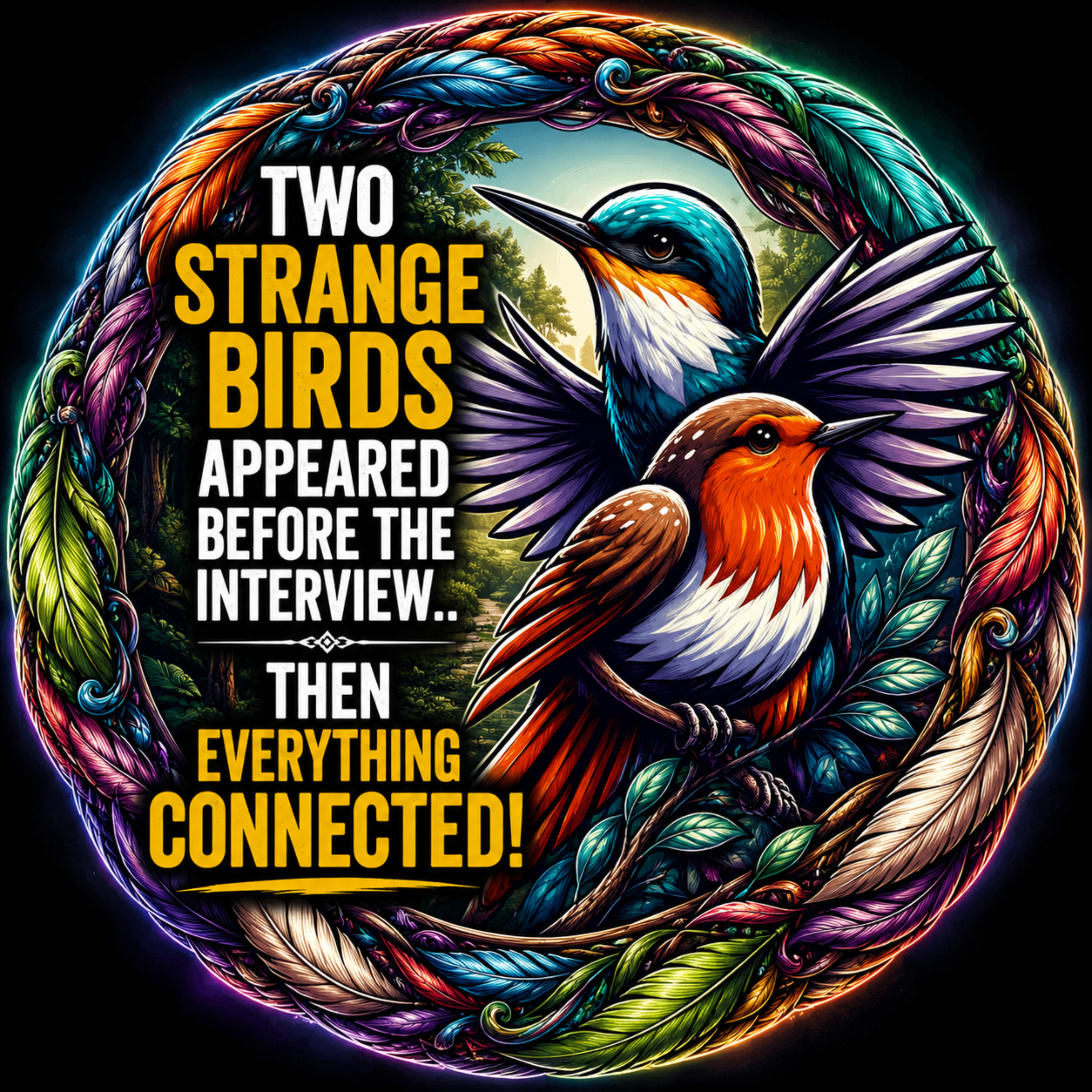 🧚 REAL FAIRY ENCOUNTER: Two Strange Birds Appeared Before the Interview.. Then Everything Connected!