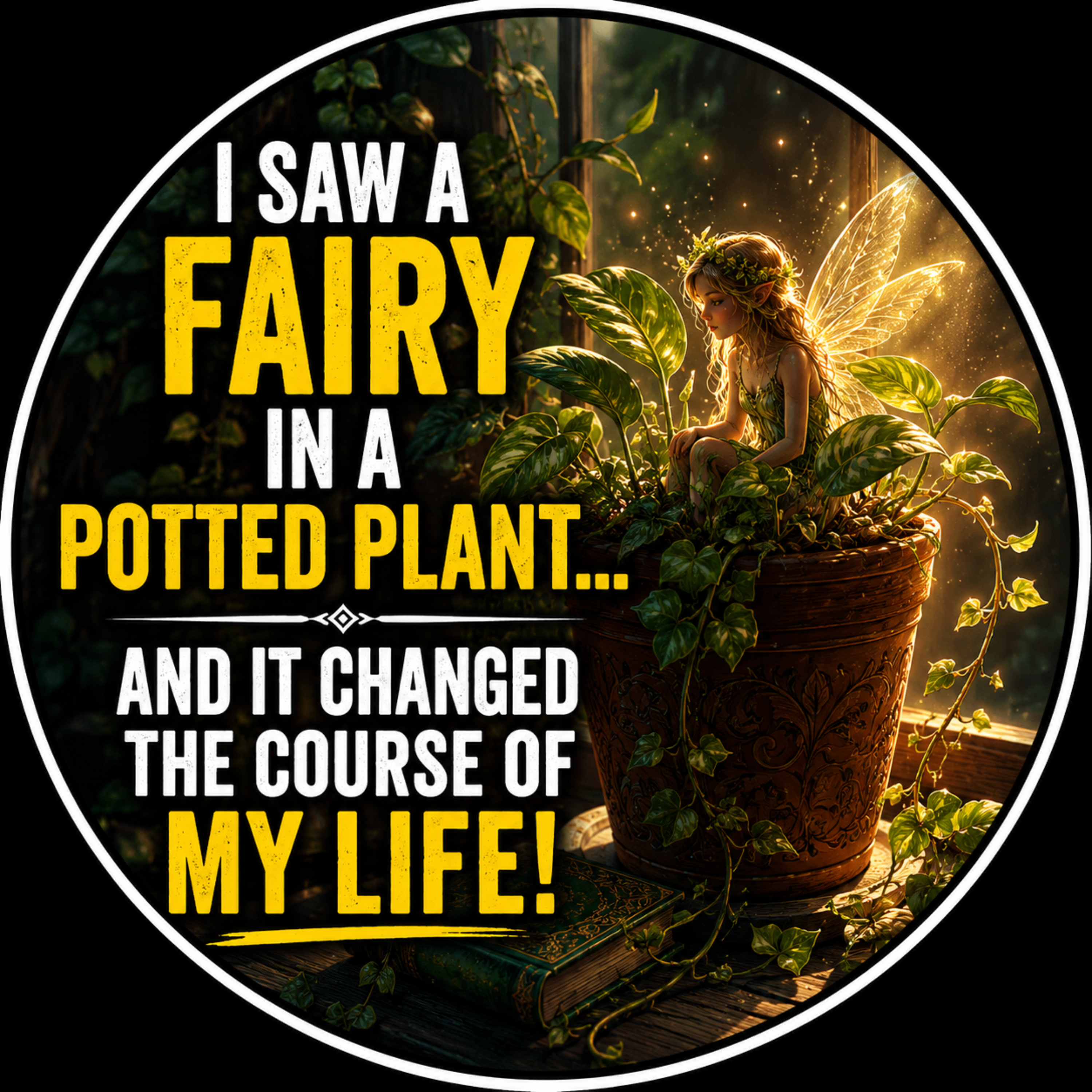 🧚 REAL FAIRY ENCOUNTER: I Saw a Fairy in a Potted Plant... and It Changed the Course of My Life!