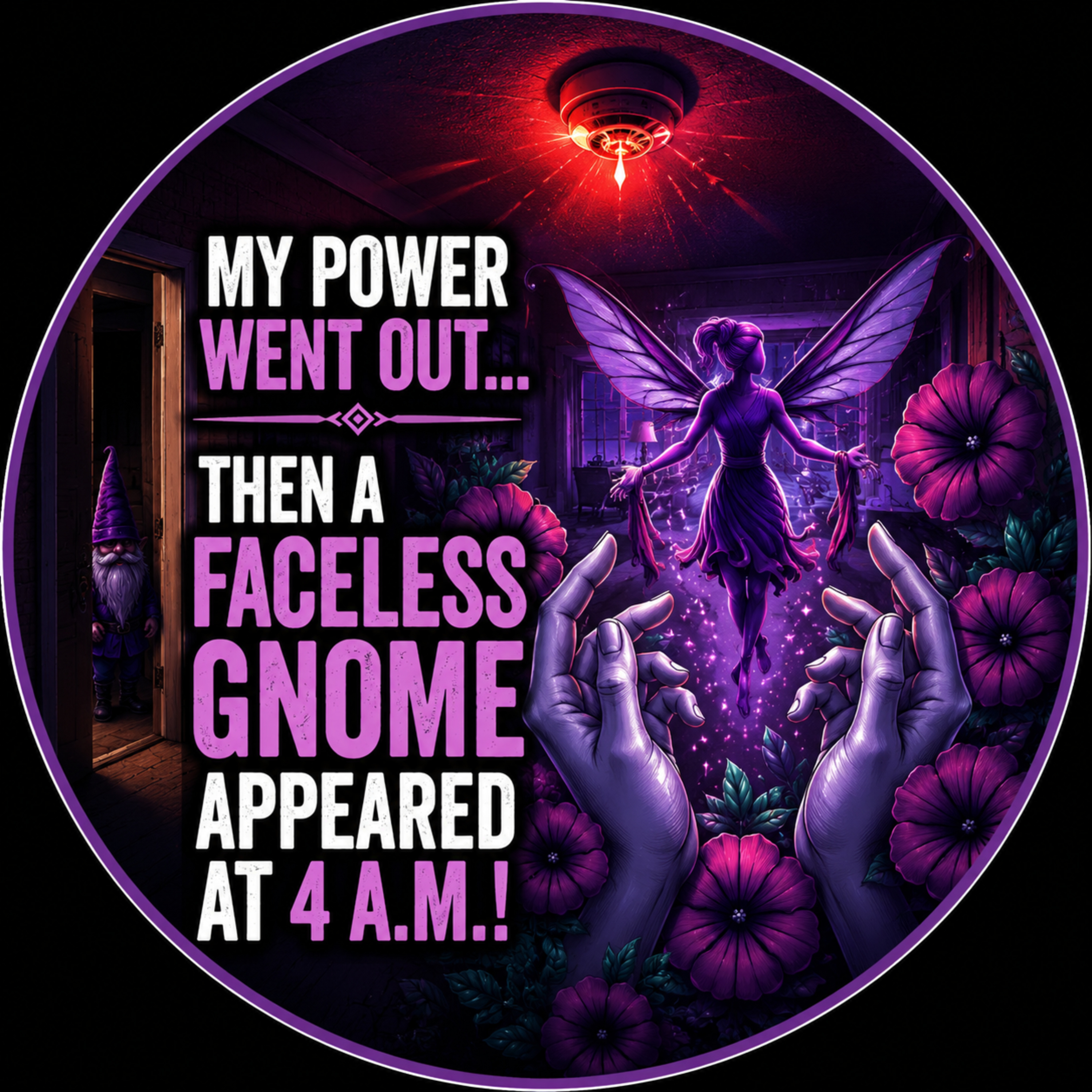 🧚 REAL FAIRY ENCOUNTER: My Power Went Out... Then A Faceless Gnome Appeared At 4 A.M.!