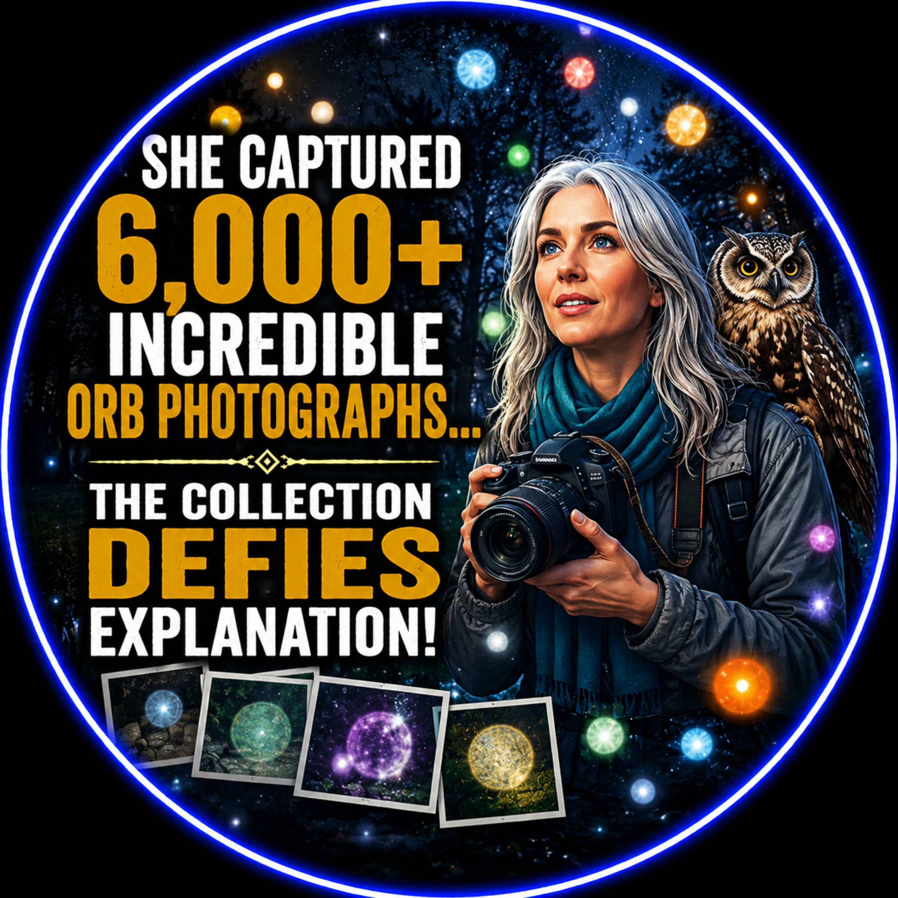 🧚✨ REAL ORB ENCOUNTER: She Captured 6,000+ Orb Photographs... The Collection Defies Explanation!