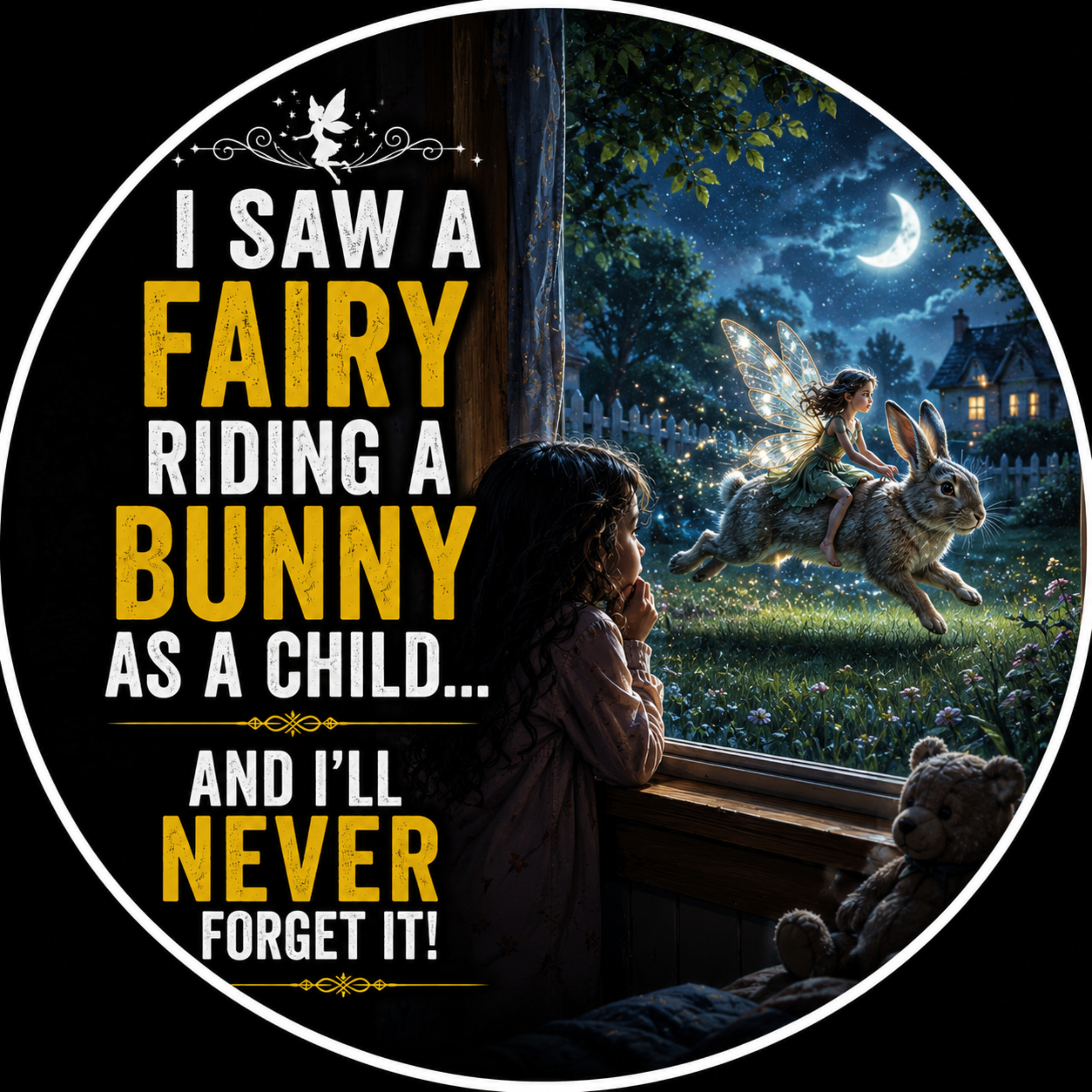 🧚 REAL FAIRY ENCOUNTER: I Saw a Fairy Riding a Bunny as a Child… And I’ll Never Forget It!