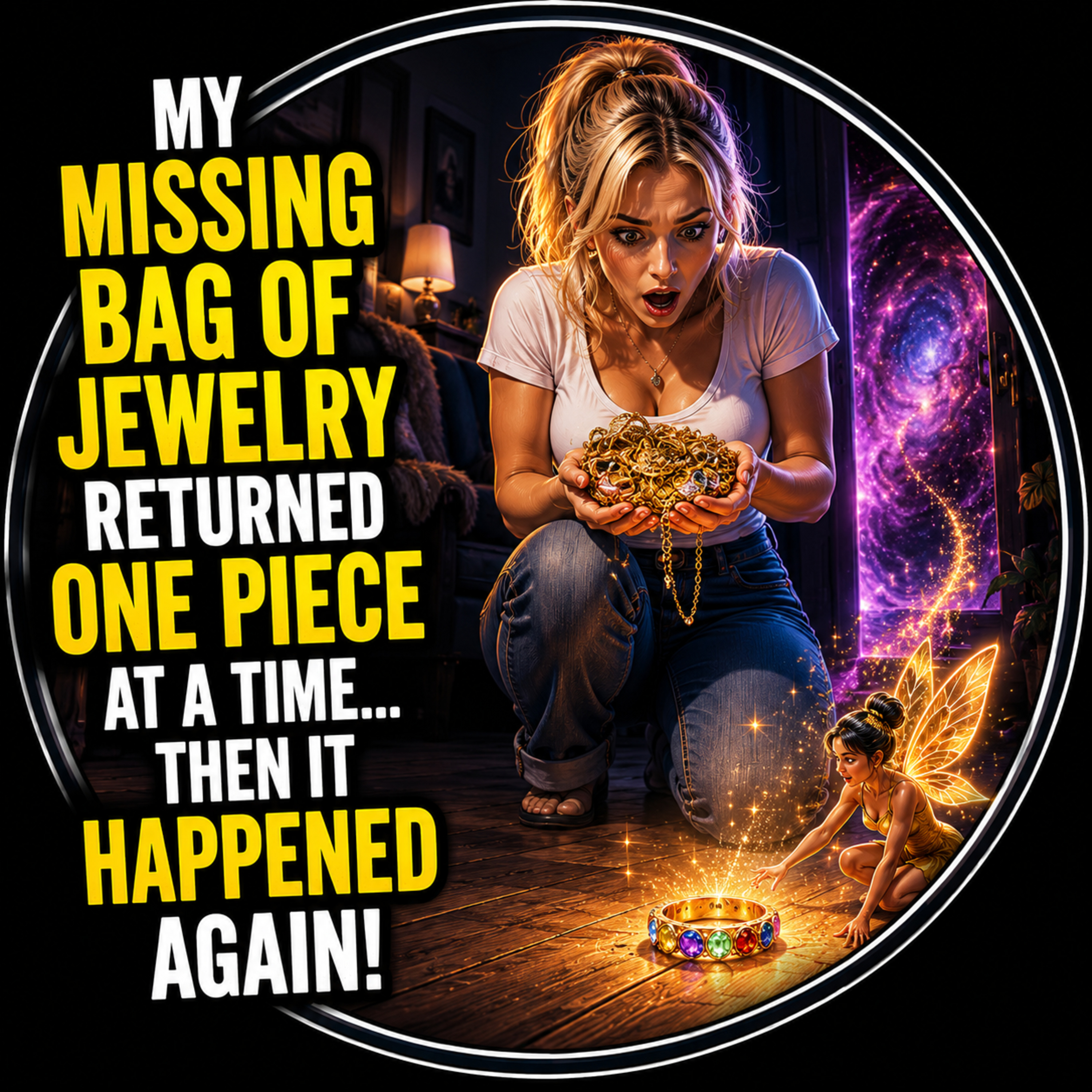 🧚 REAL FAIRY ENCOUNTER: My Missing Bag of Jewelry Returned One Piece at a Time... Then It Happened Again! episode artwork