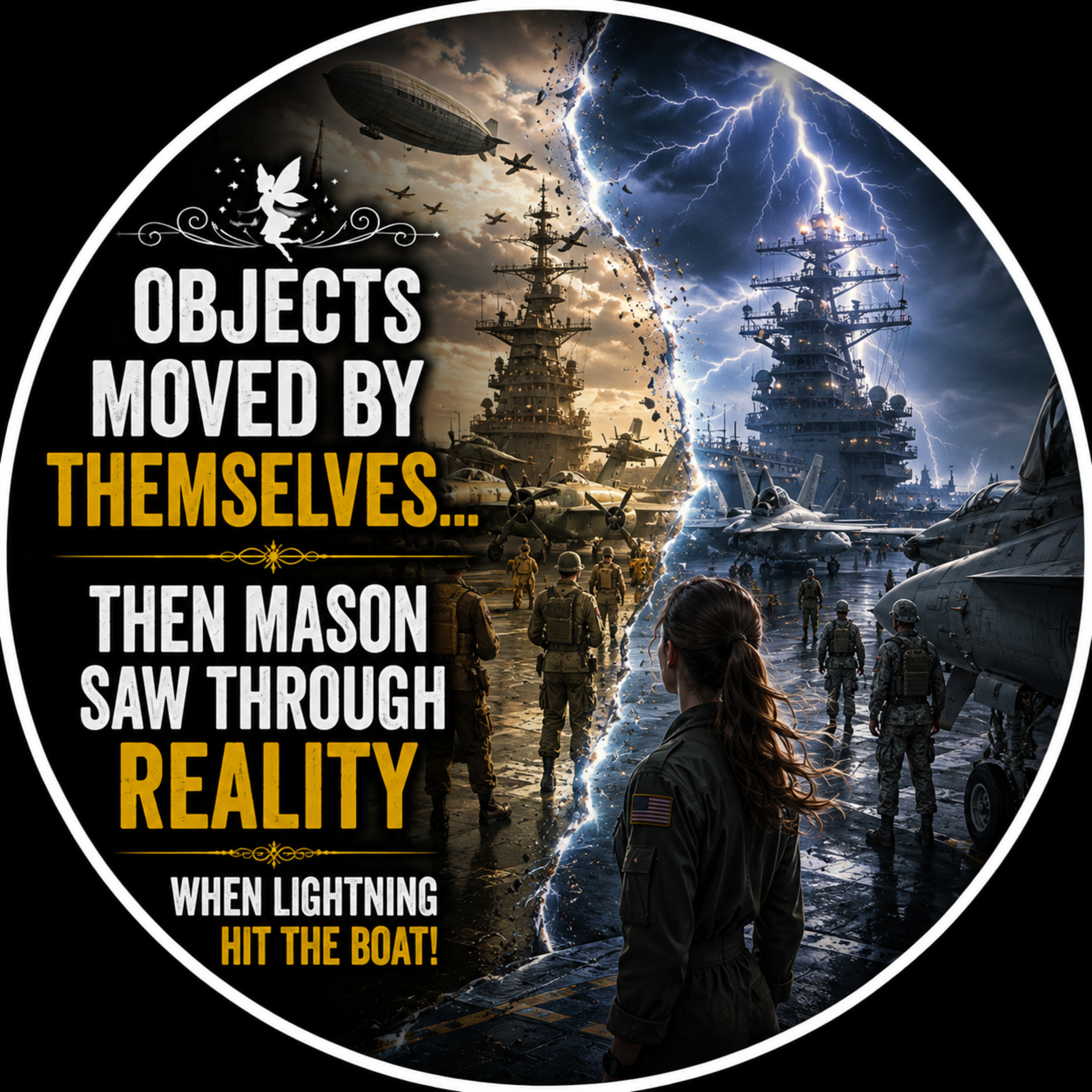 REAL FAIRY ENCOUNTER: Objects Moved on Their Own... Then Lightning Struck the Ship & Mason Saw Through Reality!