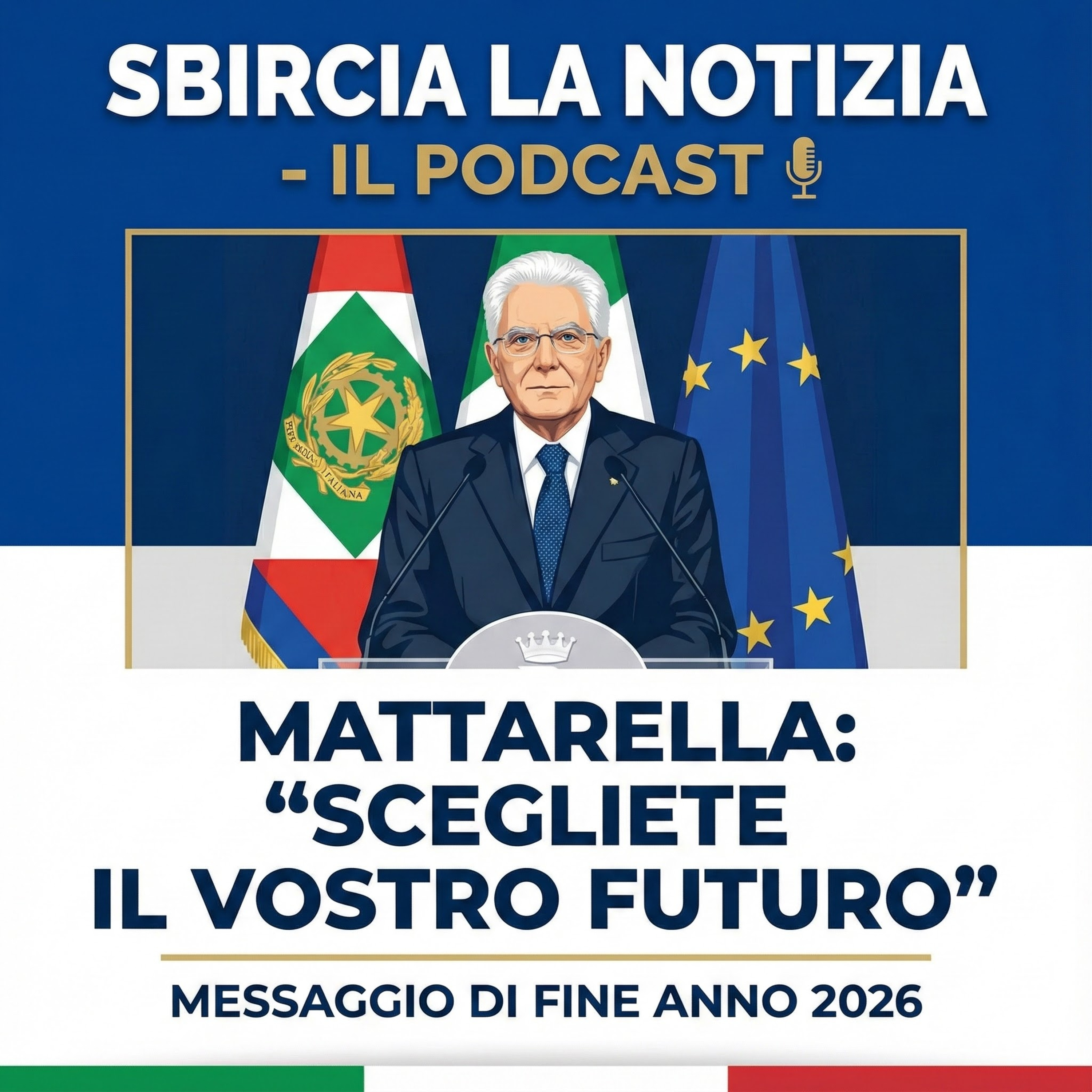 Mattarella ai giovani: "Non rassegnatevi, scegliete il futuro" / Sbircia la Notizia Magazine episode artwork