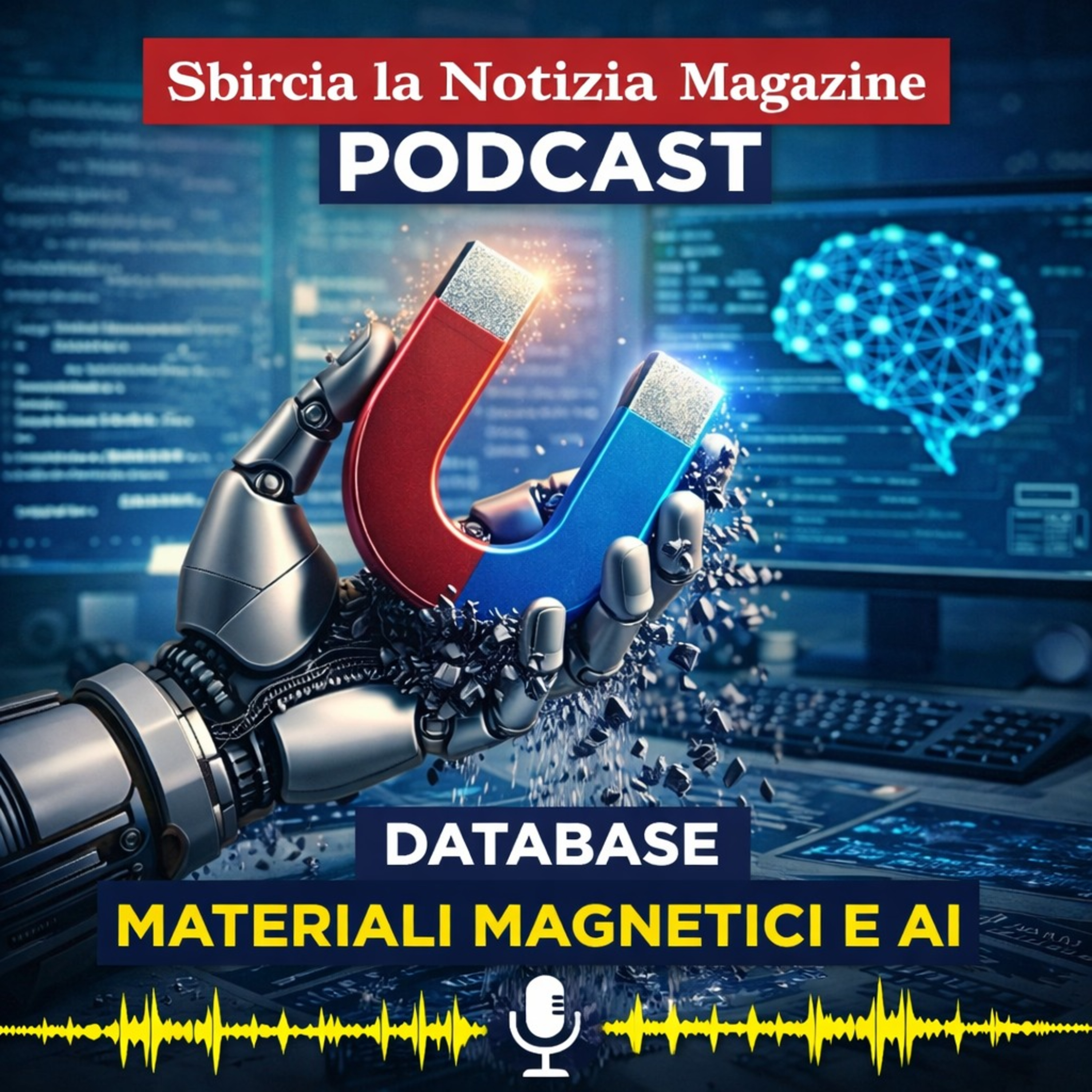 NEMAD: l'AI, 67.000 record e la caccia ai nuovi super magneti / Sbircia la Notizia Magazine episode artwork