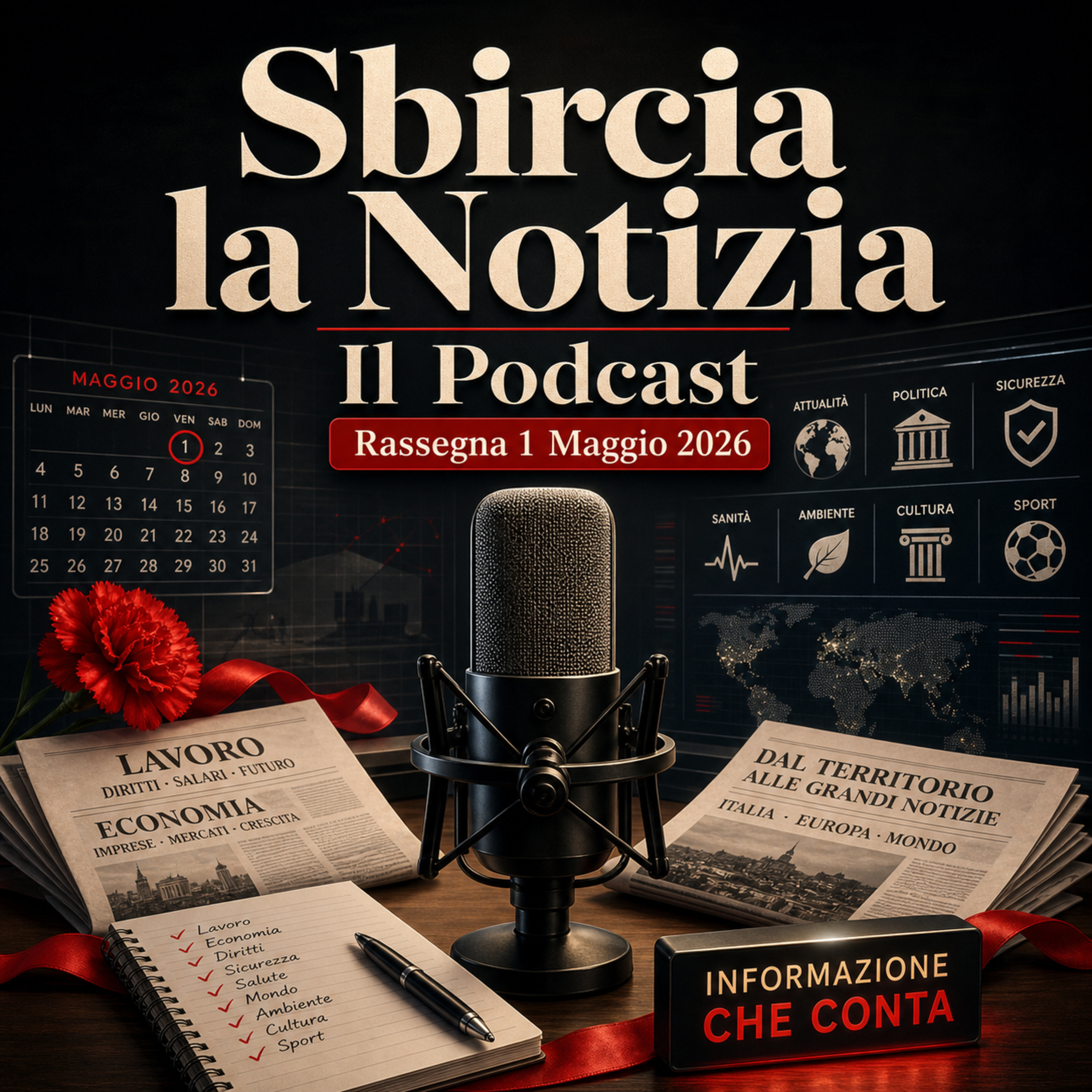 Rassegna stampa del 01/05/2026 / Sbircia la Notizia Magazine episode artwork