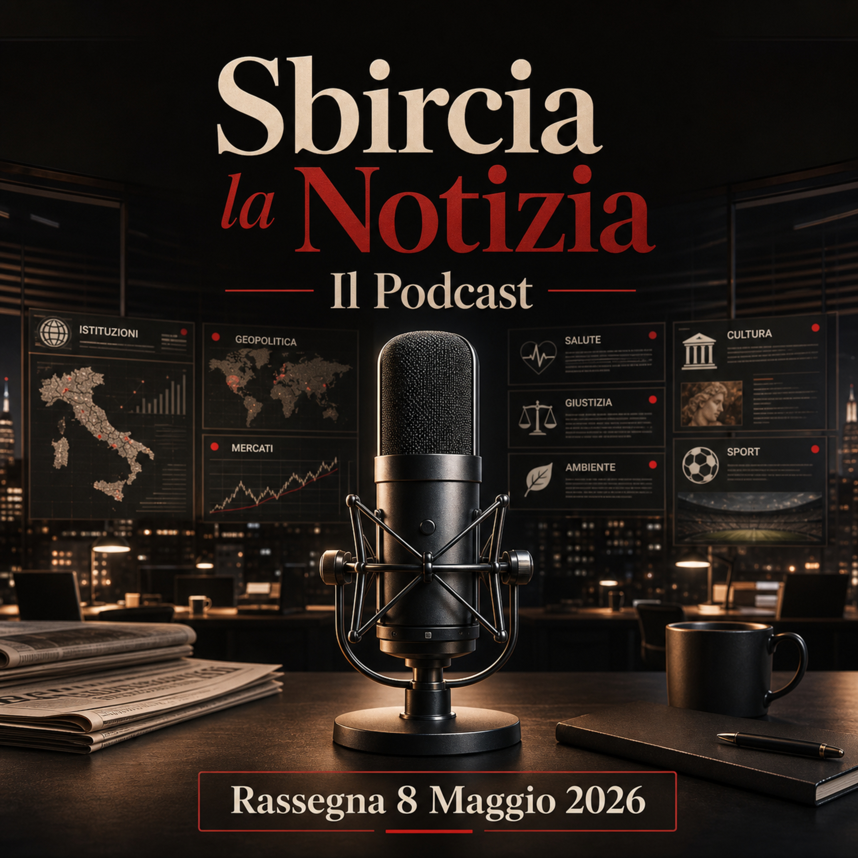 Rassegna dell'8 maggio 2026 / Sbircia la Notizia Magazine episode artwork