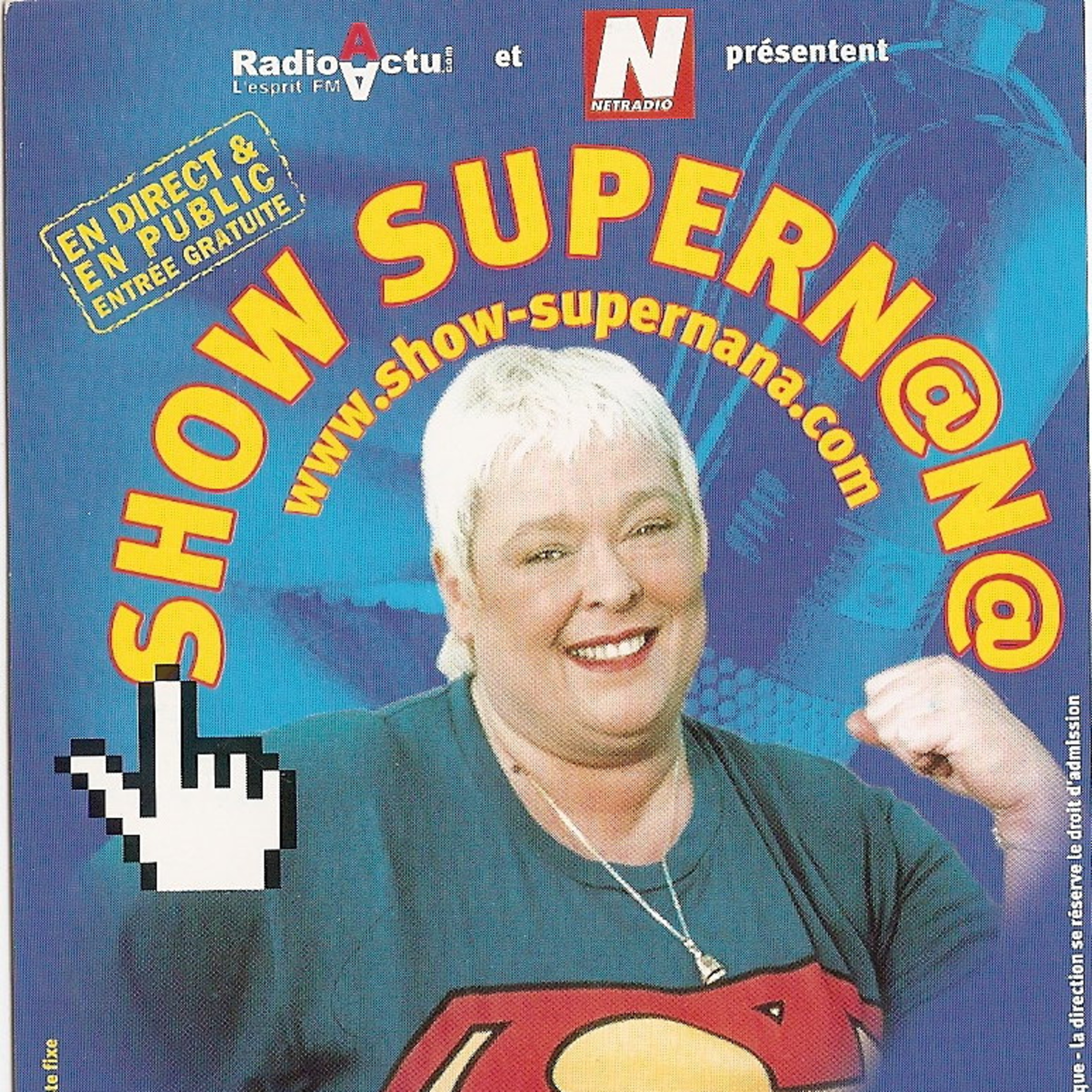 24 mai 2000 Supernana sur Netradio et Radioactu