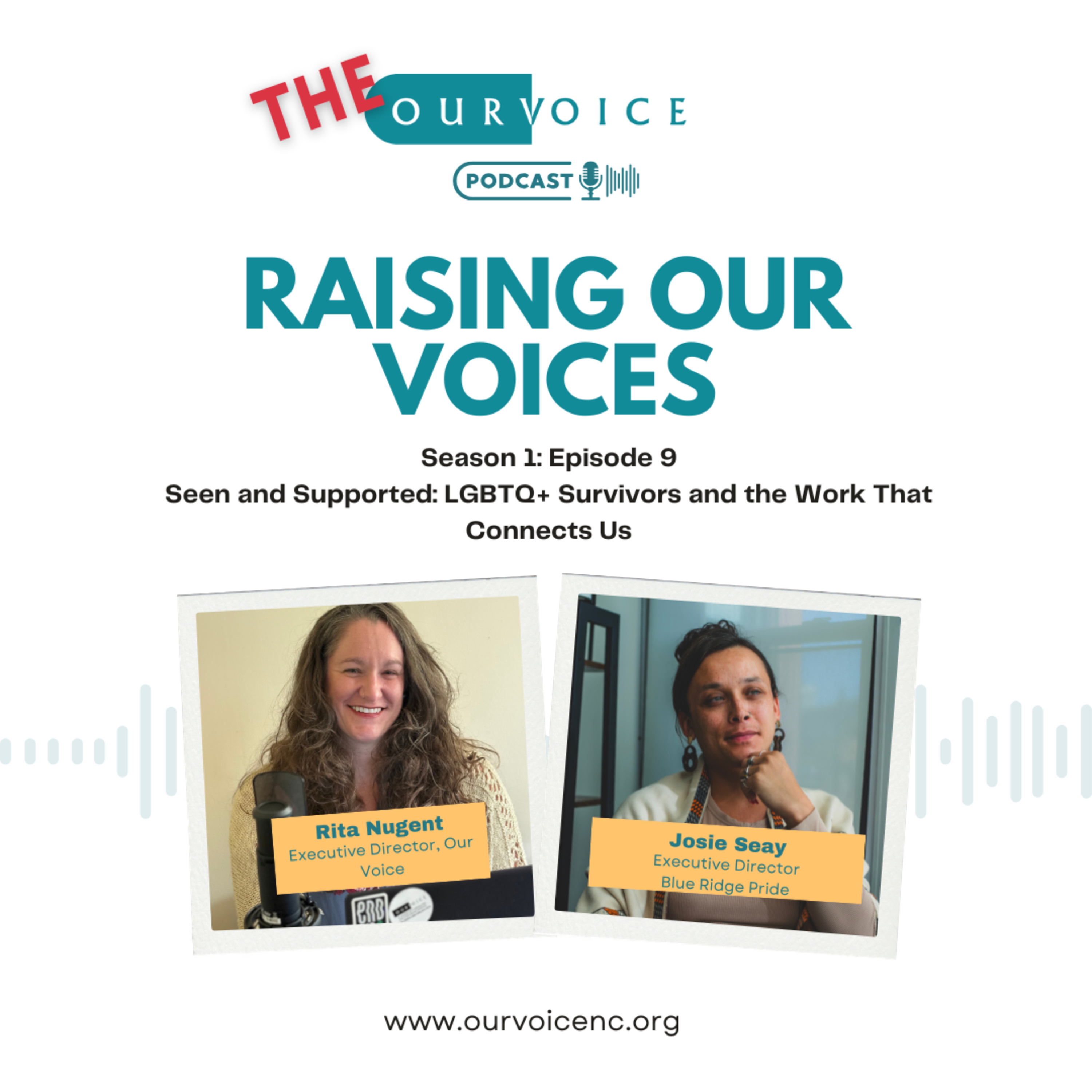 Seen and Supported: LGBTQ+ Survivors and the Work That Connects Us episode artwork