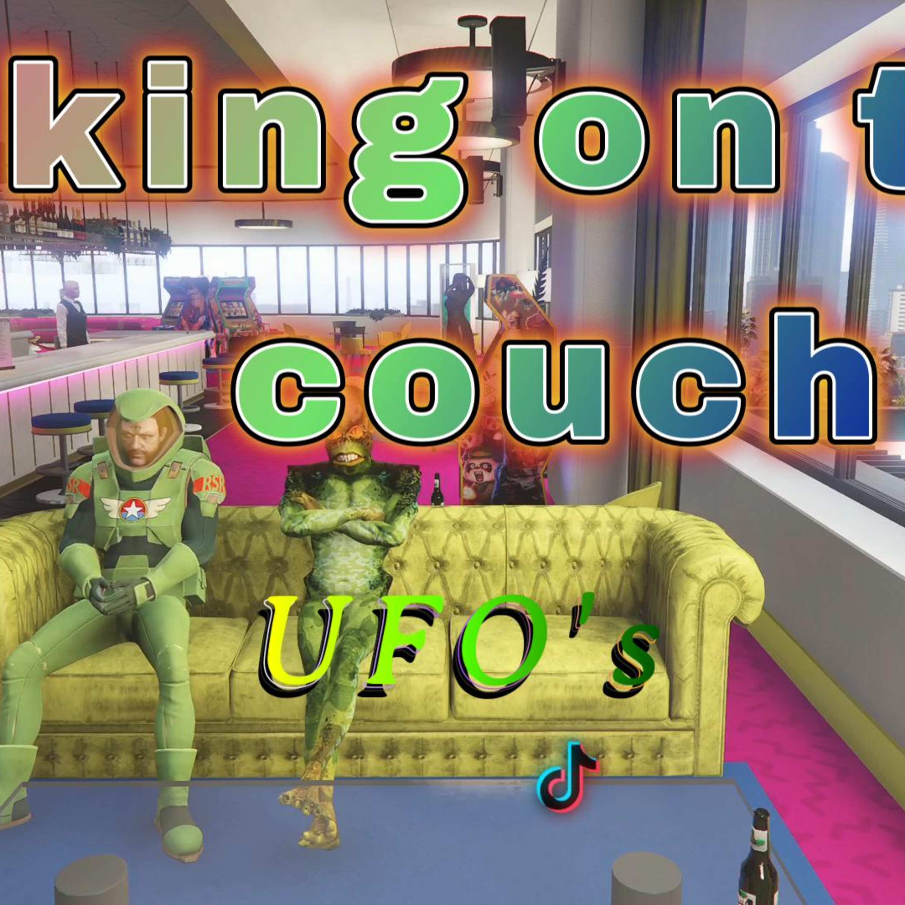 Talking on the couch
