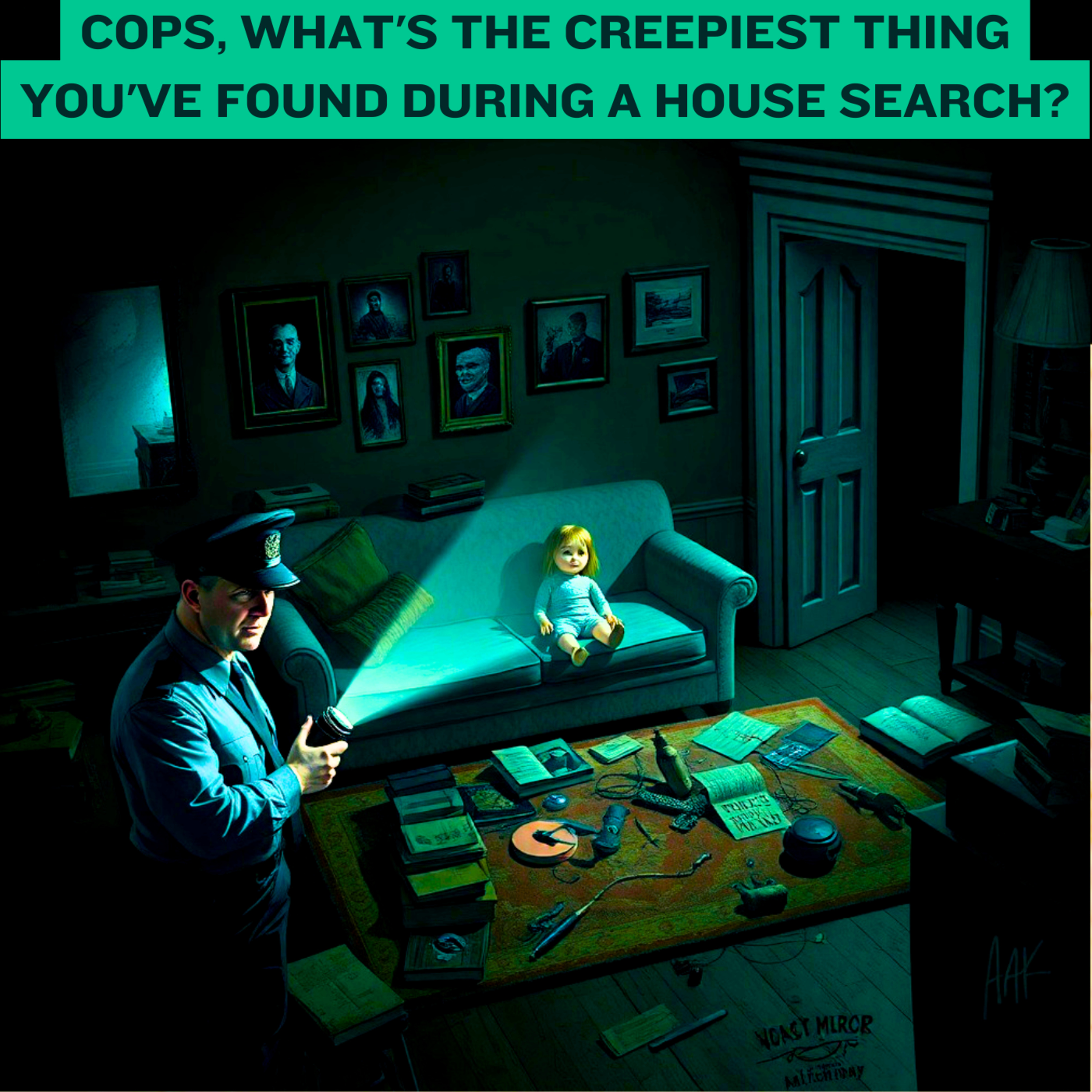 Cops, What's the Creepiest Thing You've Found During a House Search?