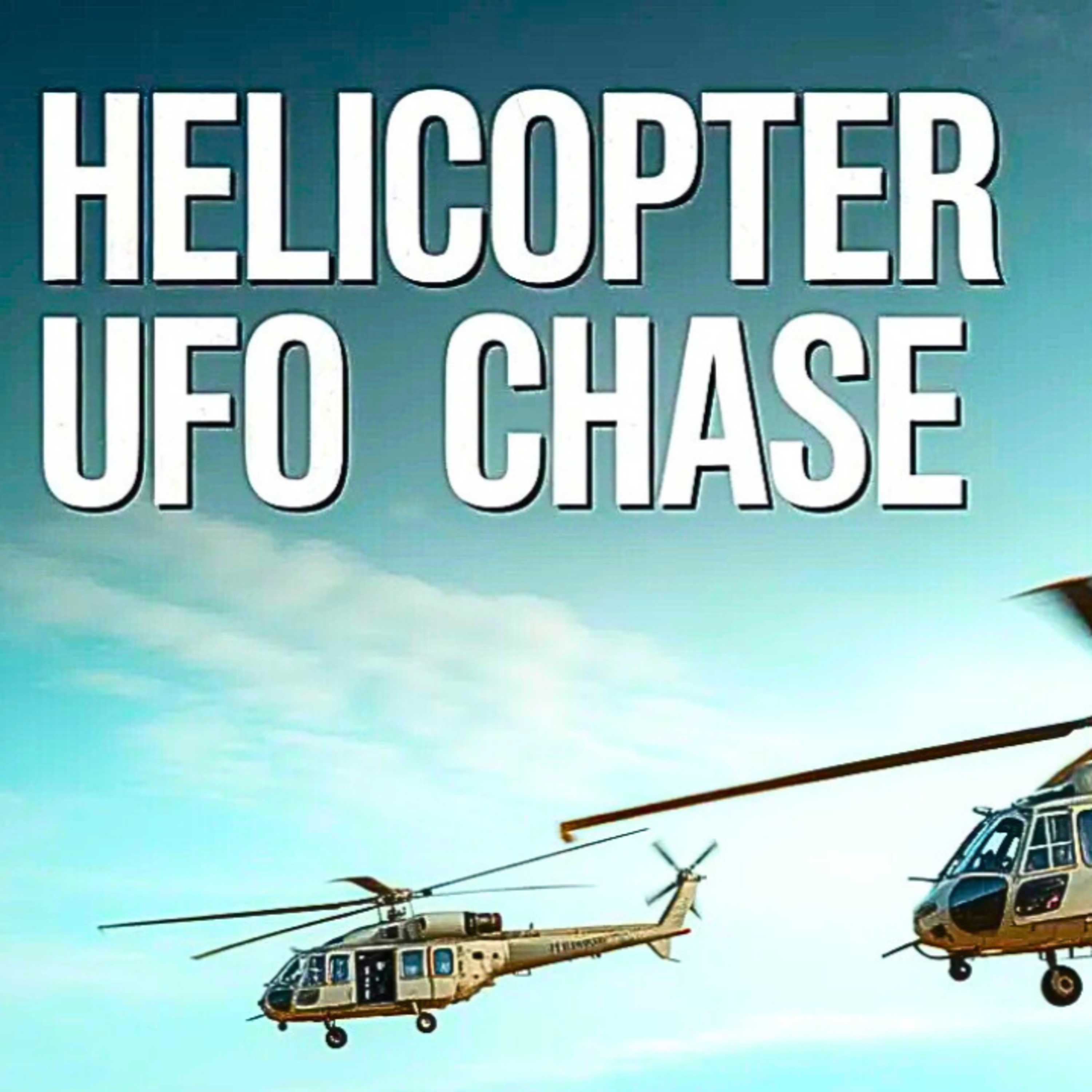 Exciting Video of Helicopters Exploring and Communicating with a UFO