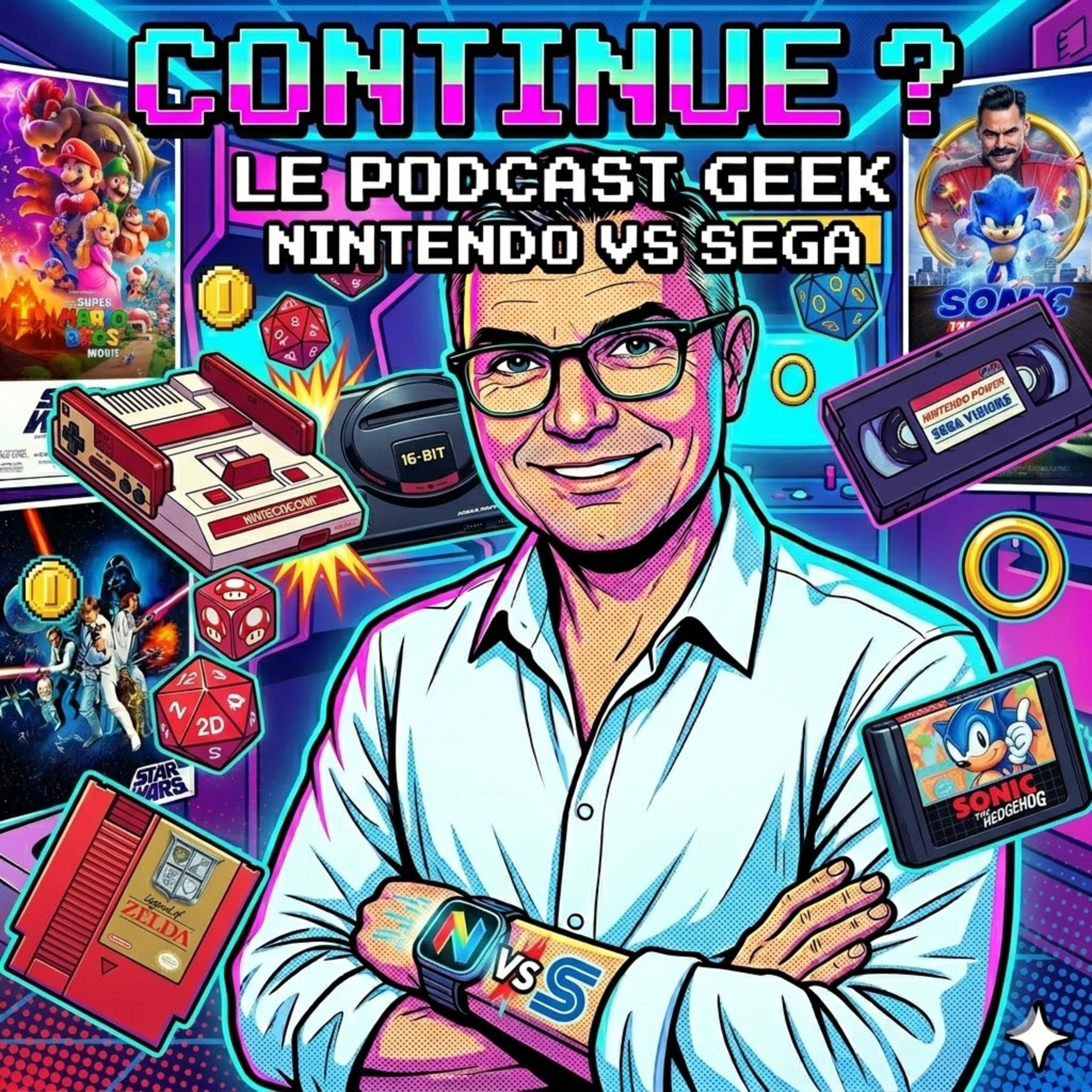 Continue ? Nintendo Vs Sega episode artwork