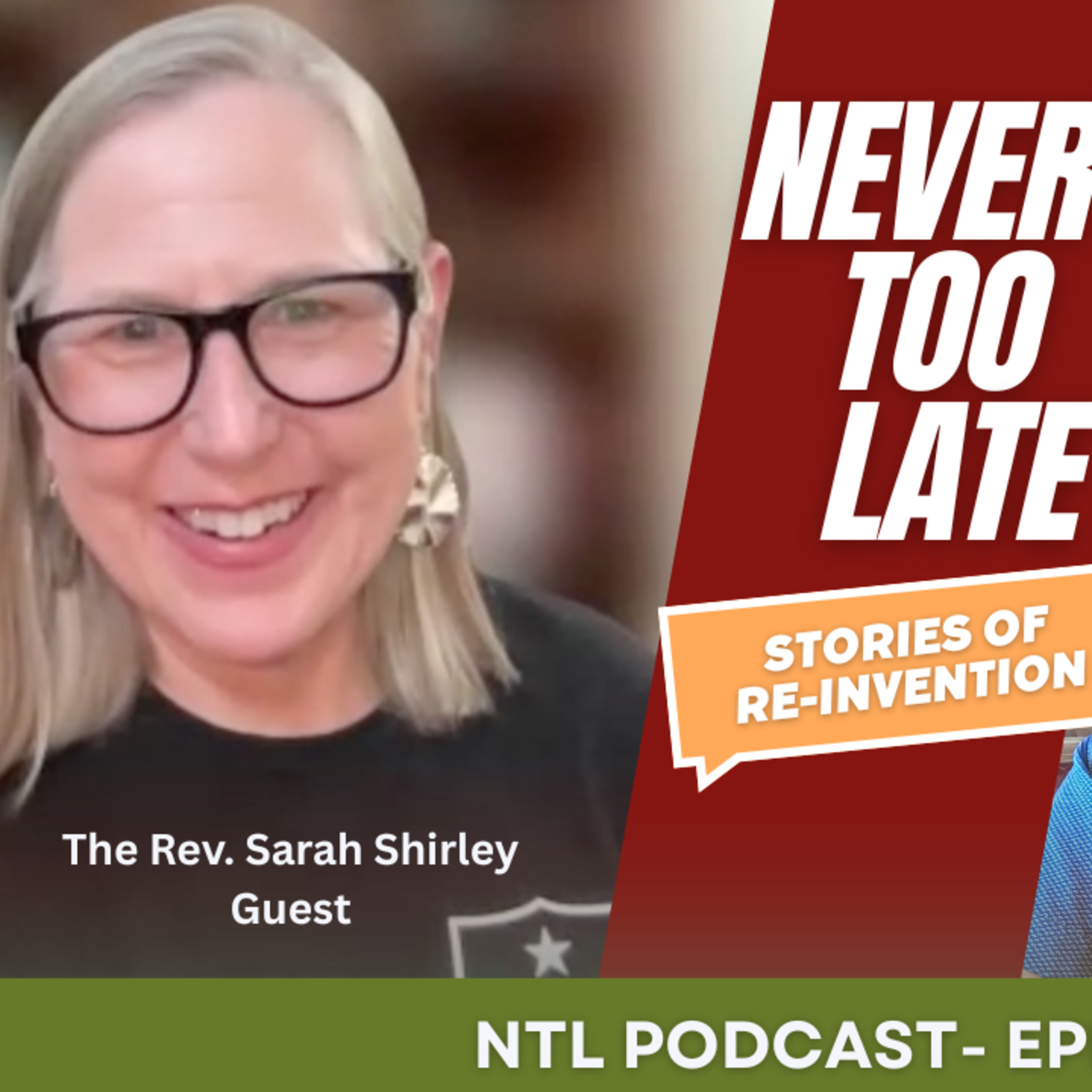 How a Chaplain Rebuilt Her Life Through Service, Protest & Ministry — Sarah Shirley episode artwork