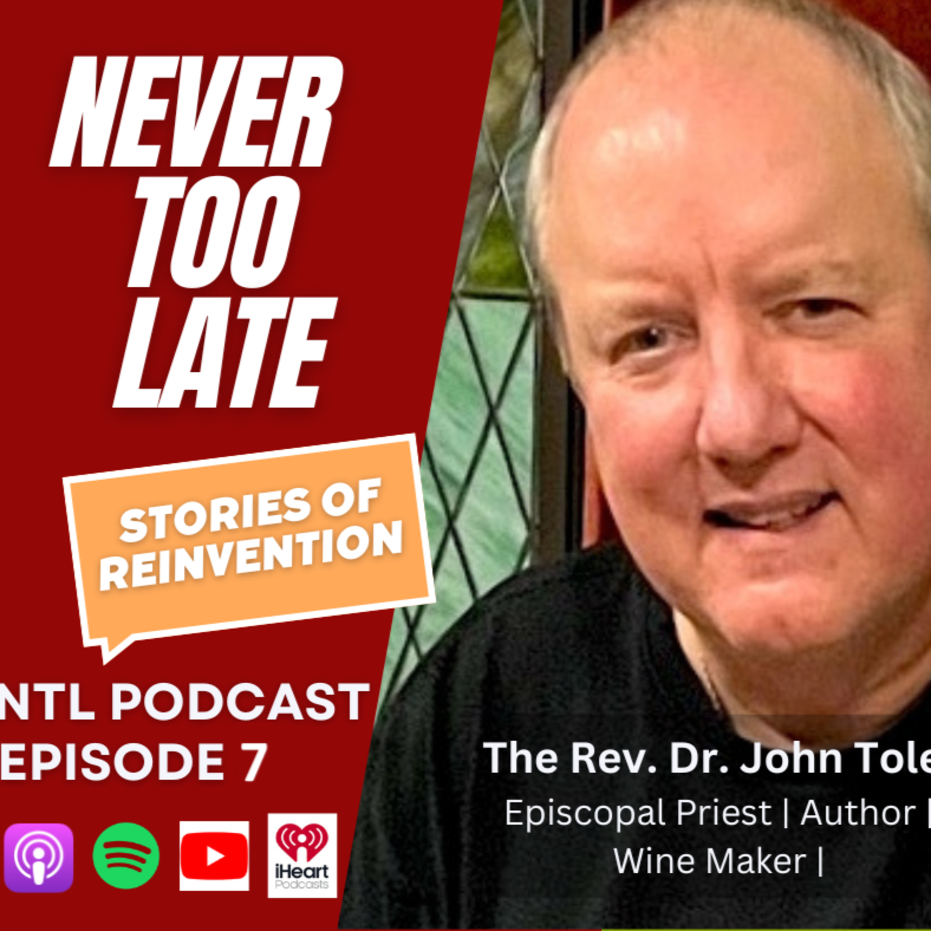 Leaving Wealth to Discover Meaning in Wine, Faith & Writing — John Toles’ Reinvention episode artwork