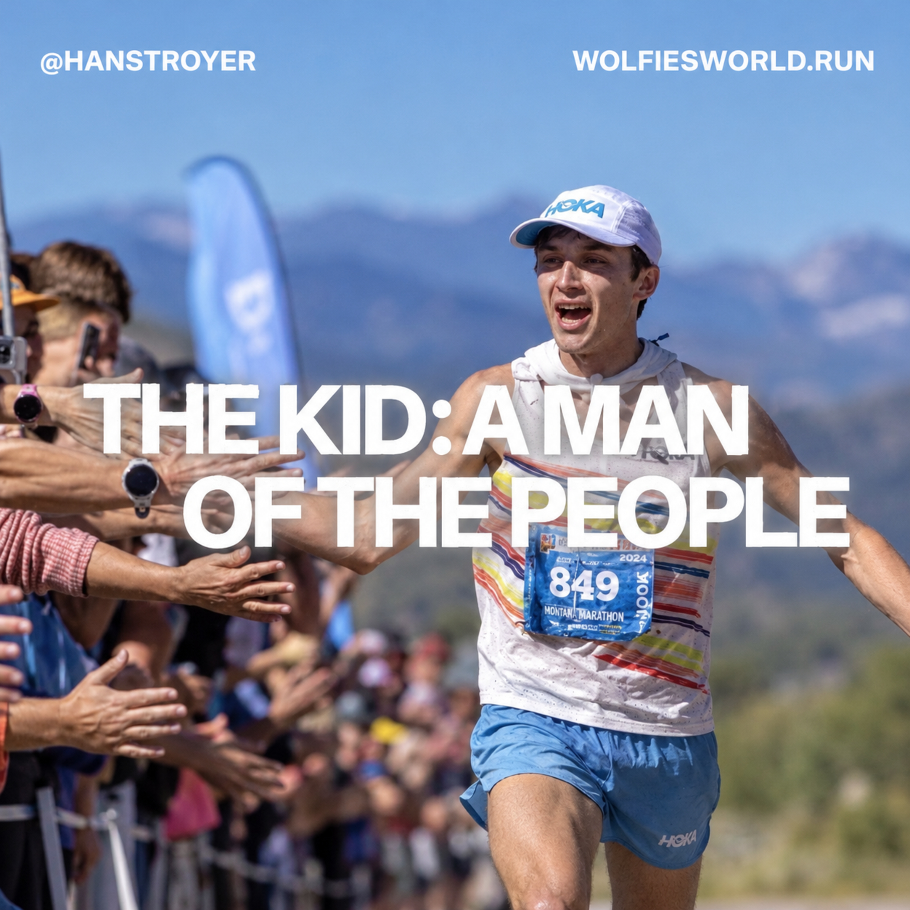 Hans Troyer The Kid: A Man Of The People — Wolfie's World of Running episode artwork