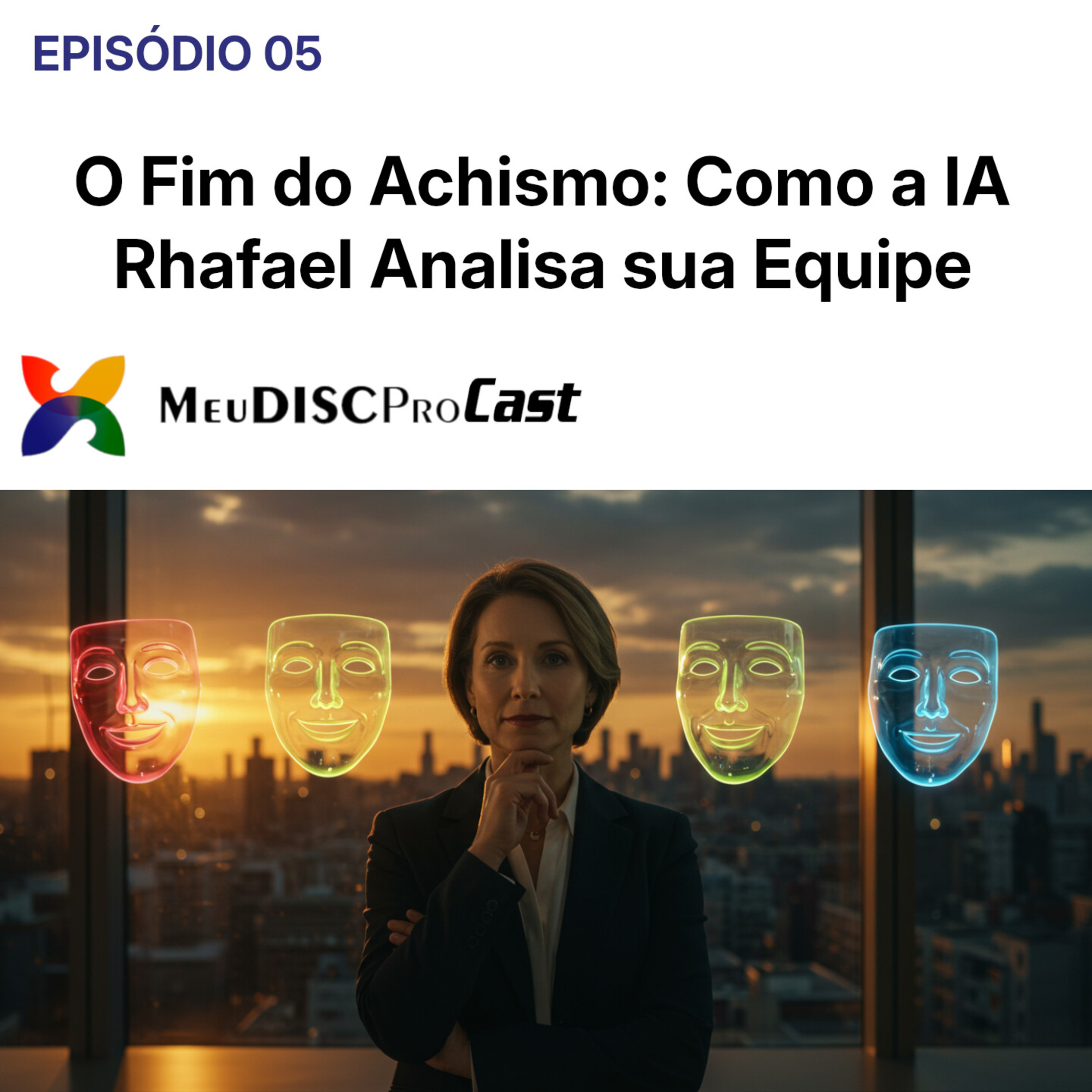 O Fim do Achismo: Como a IA Rhafael Analisa sua Equipe - Meu Disc Pro Cast episode artwork