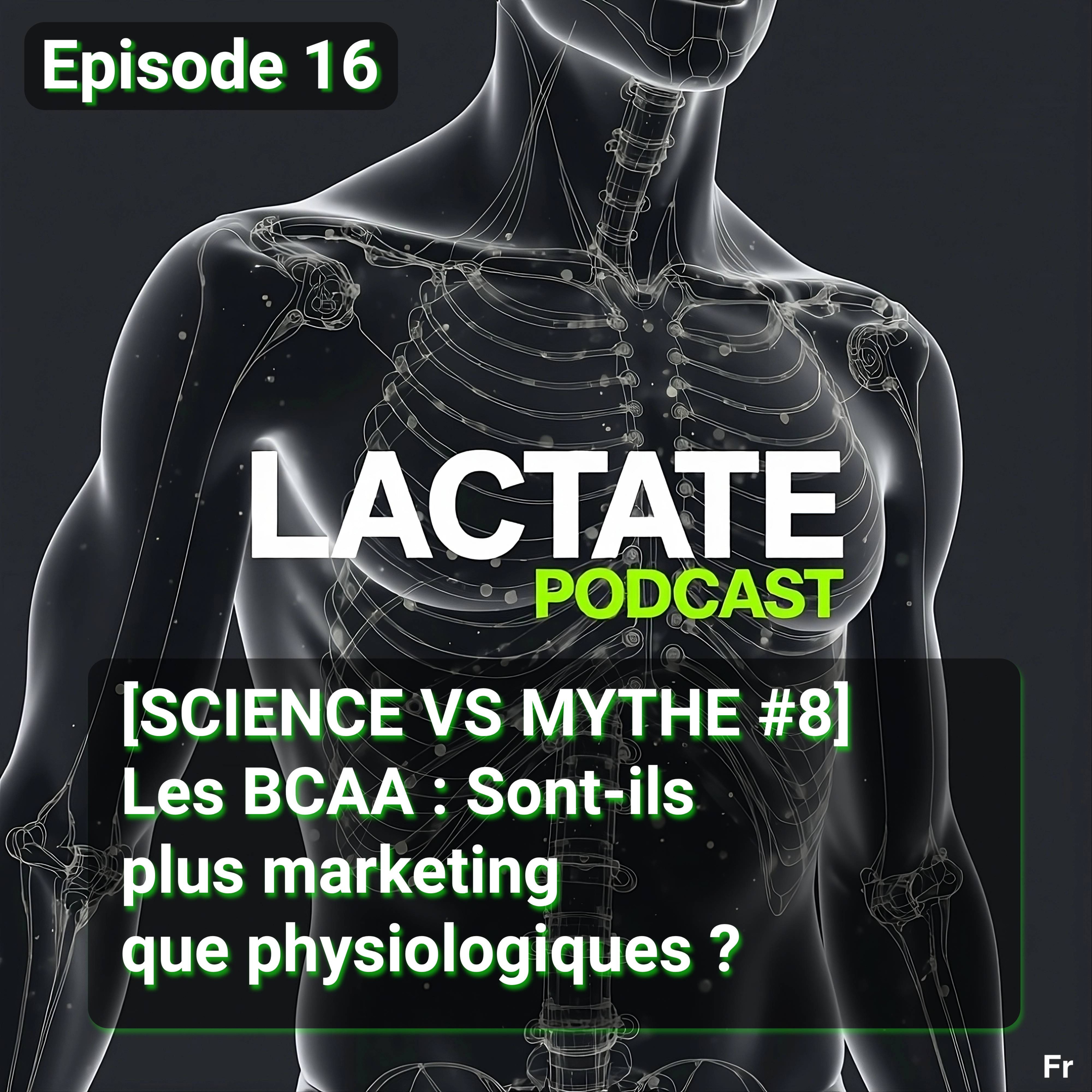 Épisode 16 : [SCIENCE VS MYTHE #8] Les BCAA : Sont-ils plus marketing que physiologiques ? 🧪 episode artwork