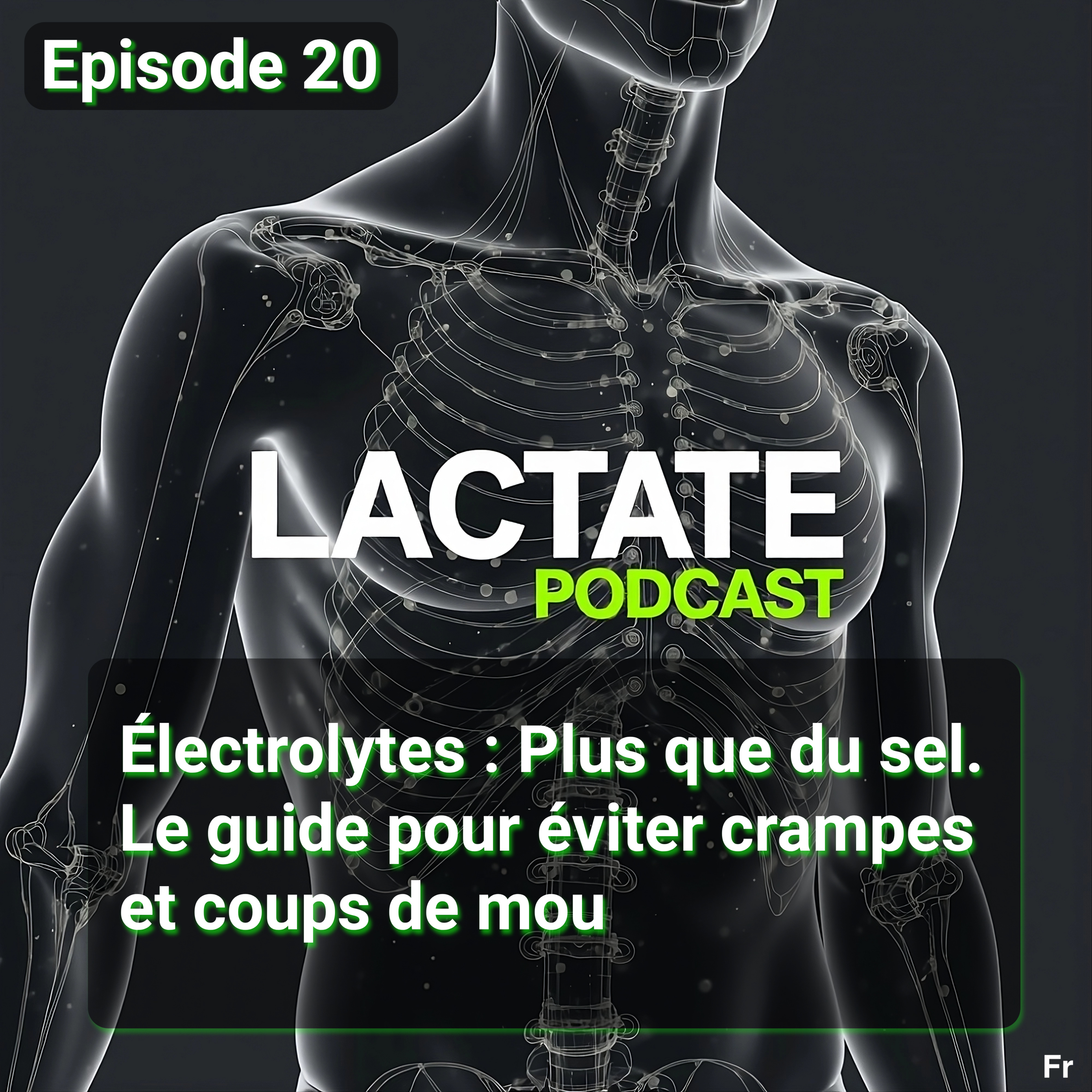 Épisode 20 : Électrolytes : Plus que du sel. Le guide pour éviter crampes et coups de mou 🧂 episode artwork