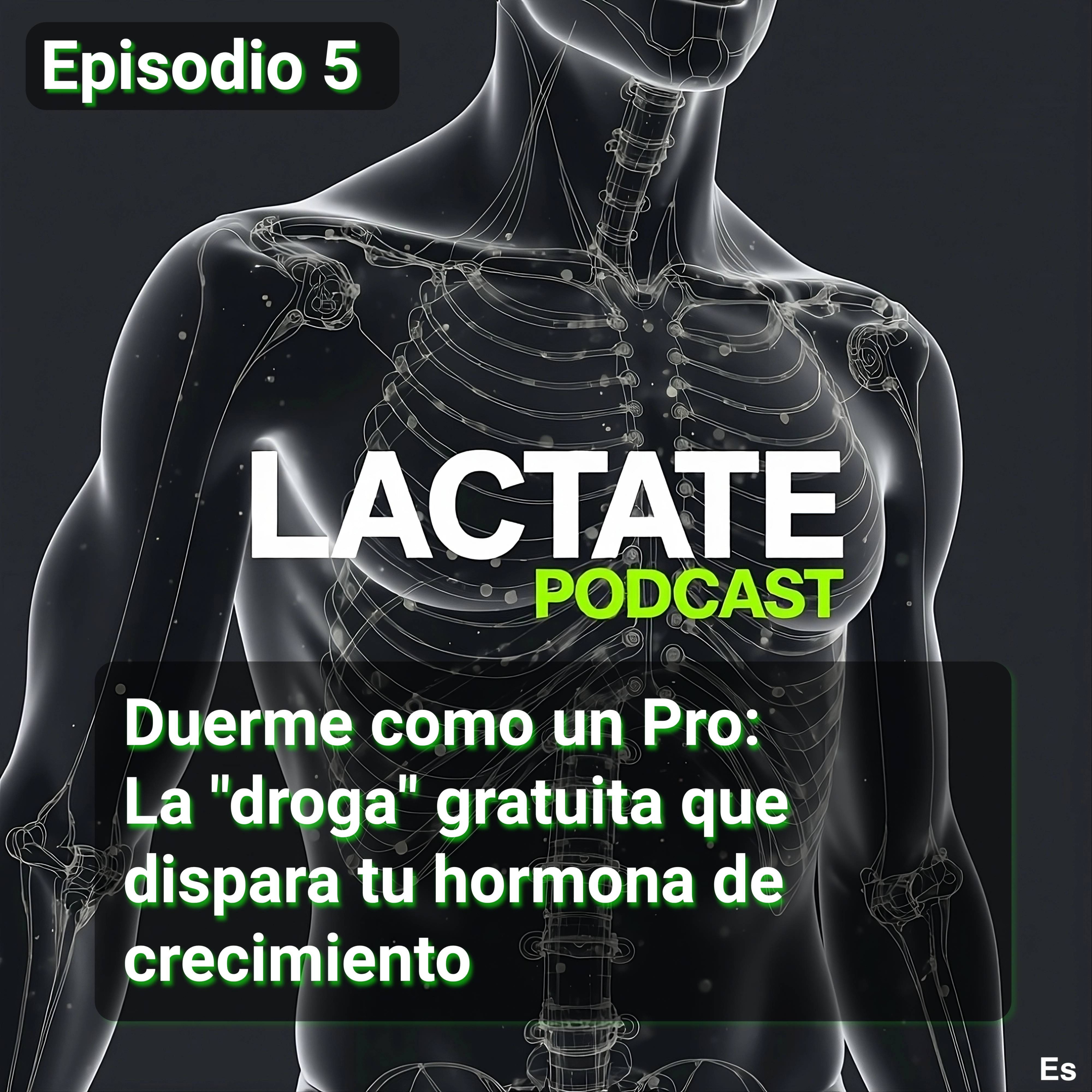 Episodio 5 : Duerme como un Pro: La "droga" gratuita que dispara tu hormona de crecimiento 🚀  episode artwork