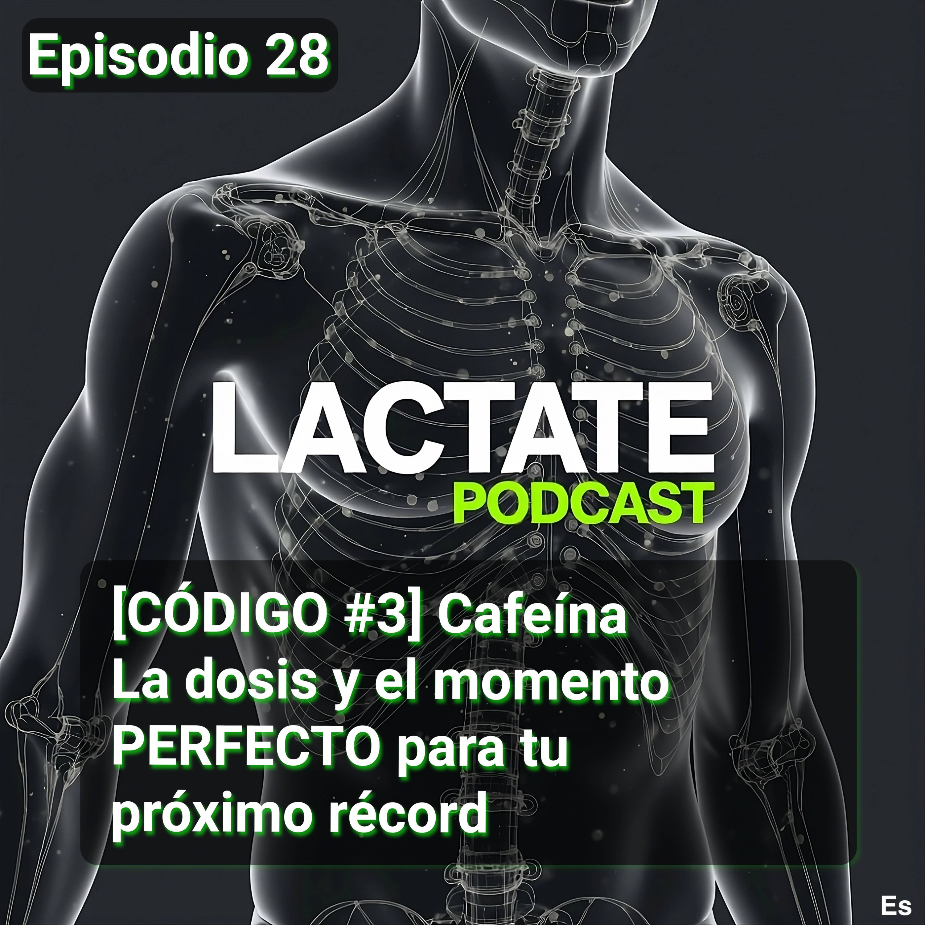 Episodio 28 : [CÓDIGO #3] El Código de la Cafeína La dosis y el momento PERFECTO para tu próximo récord ☕ episode artwork