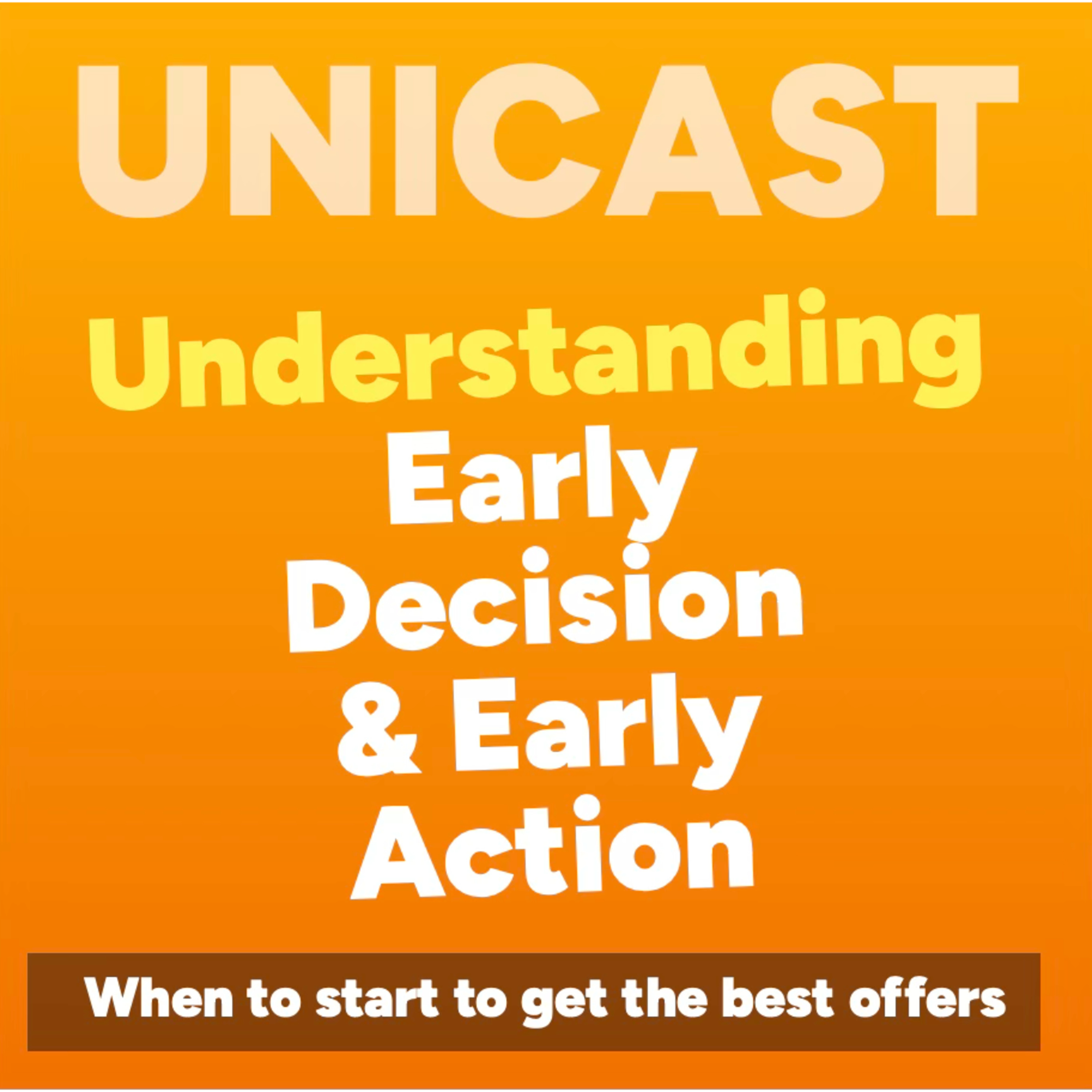 Understanding Early Decision, Early Action, and Rolling Admissions Globally episode artwork
