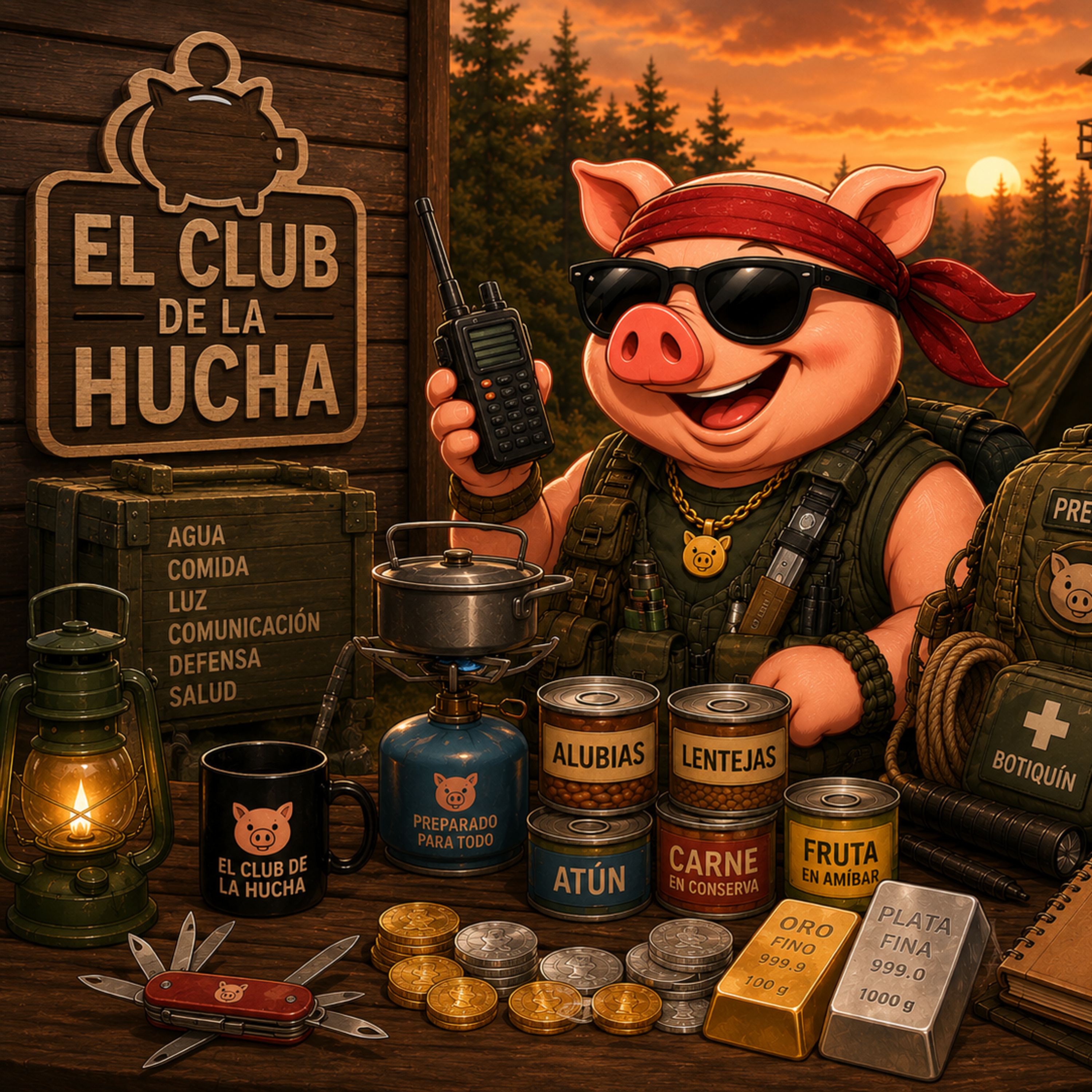 Portada de El Club de la Hucha