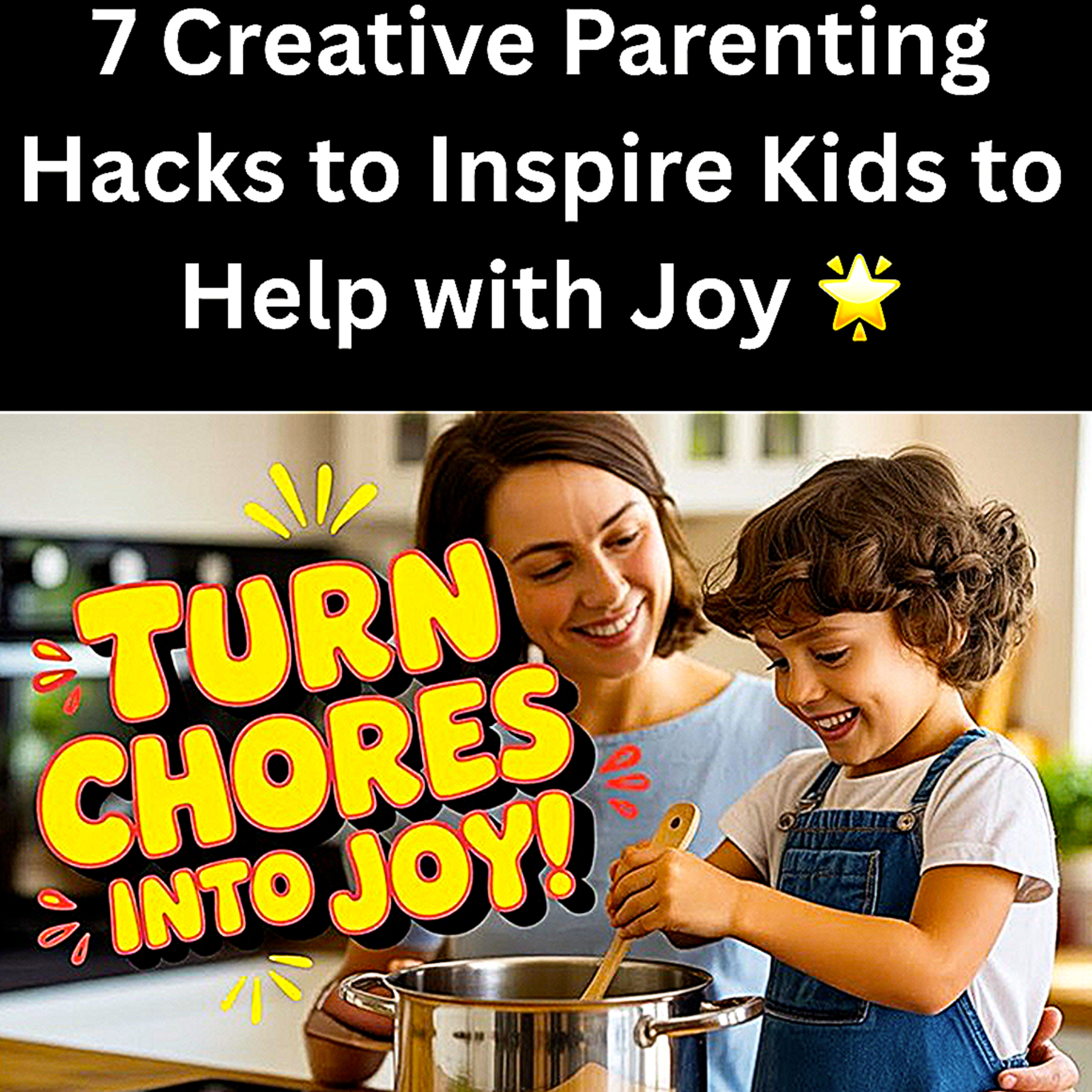 7 Creative Parenting Hacks to Inspire Kids to Help with Joy 🌟 episode artwork