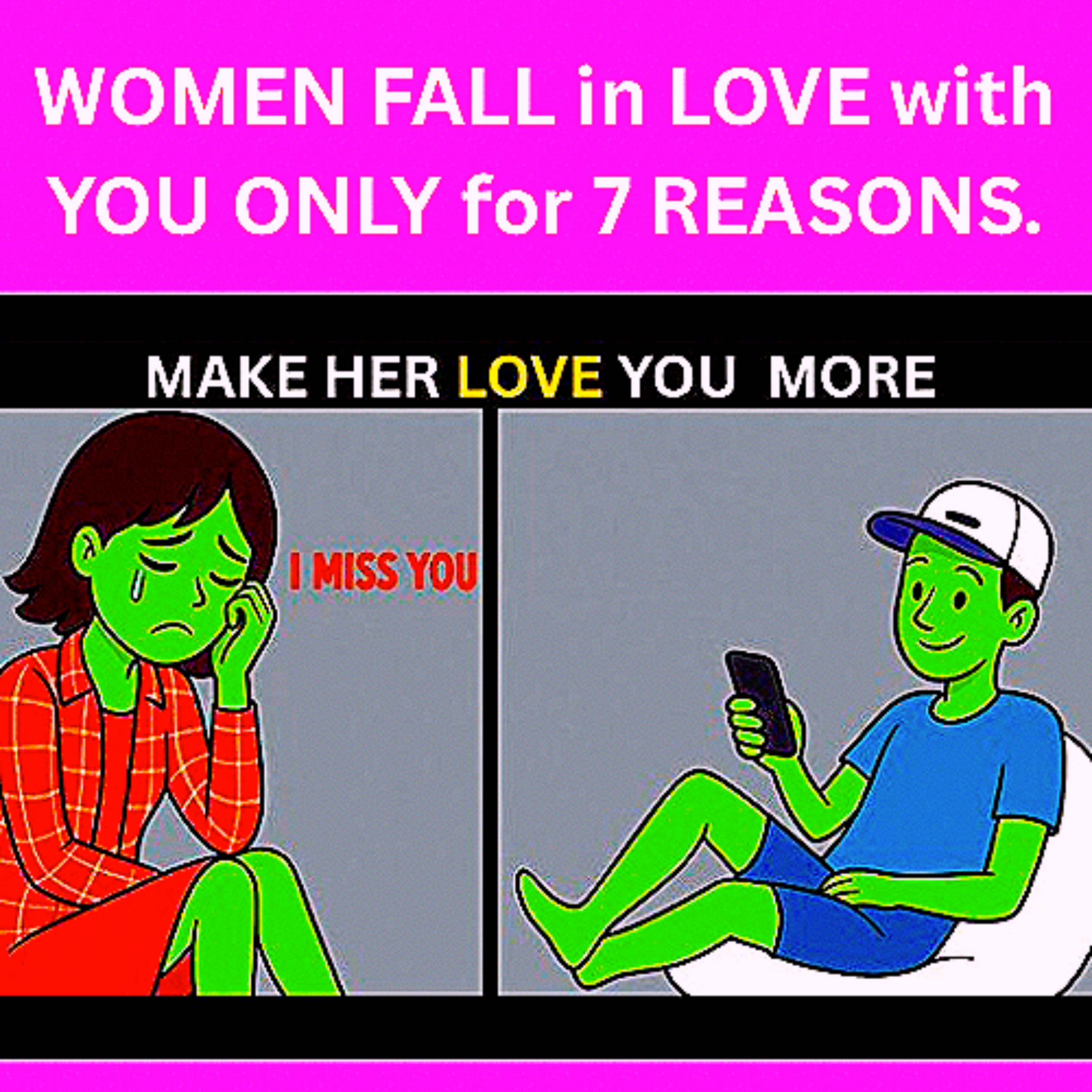 WOMEN FALL in LOVE with YOU ONLY for 7 REASONS. episode artwork