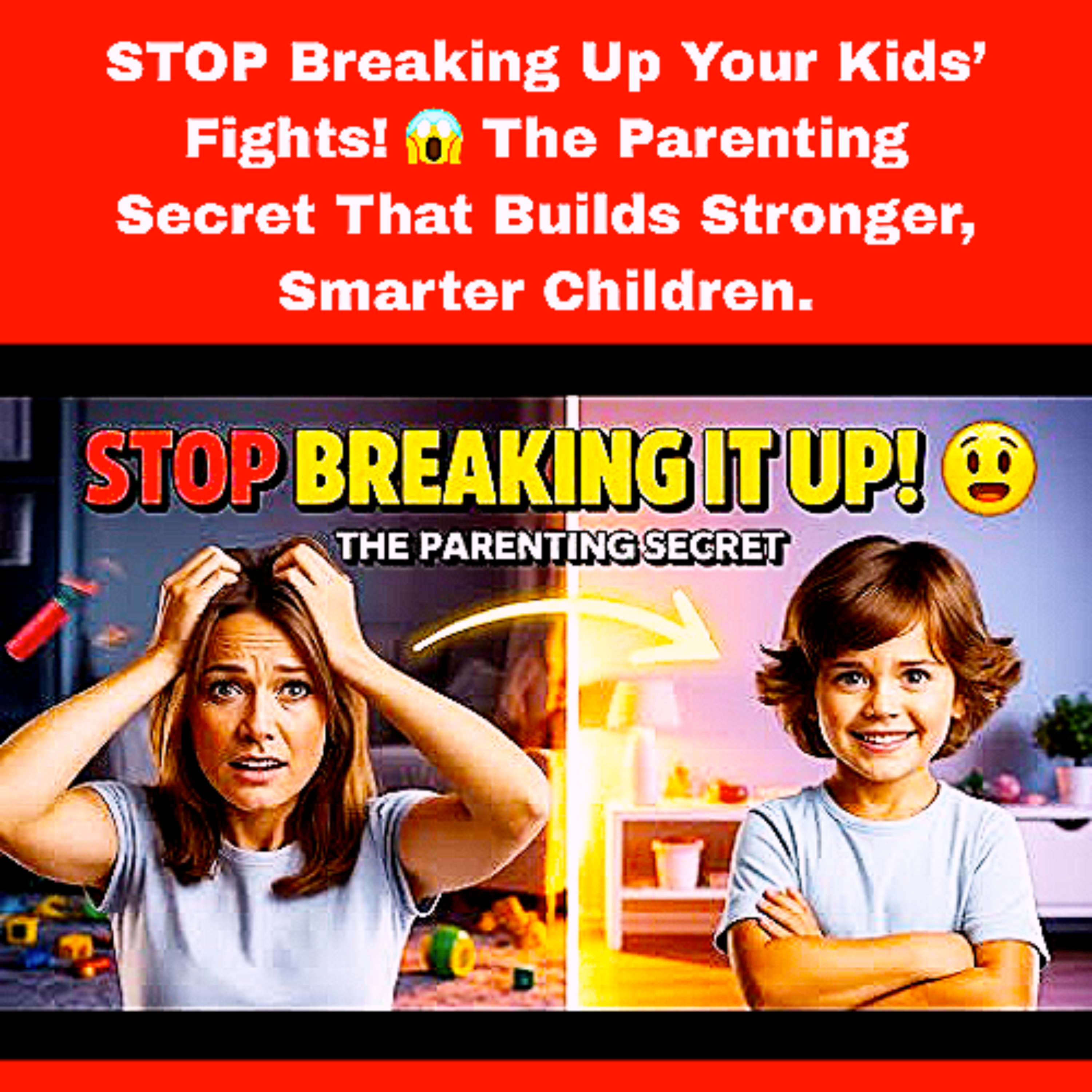 STOP Breaking Up Your Kids’ Fights! 😱 The Parenting Secret That Builds Stronger, Smarter Children. episode artwork