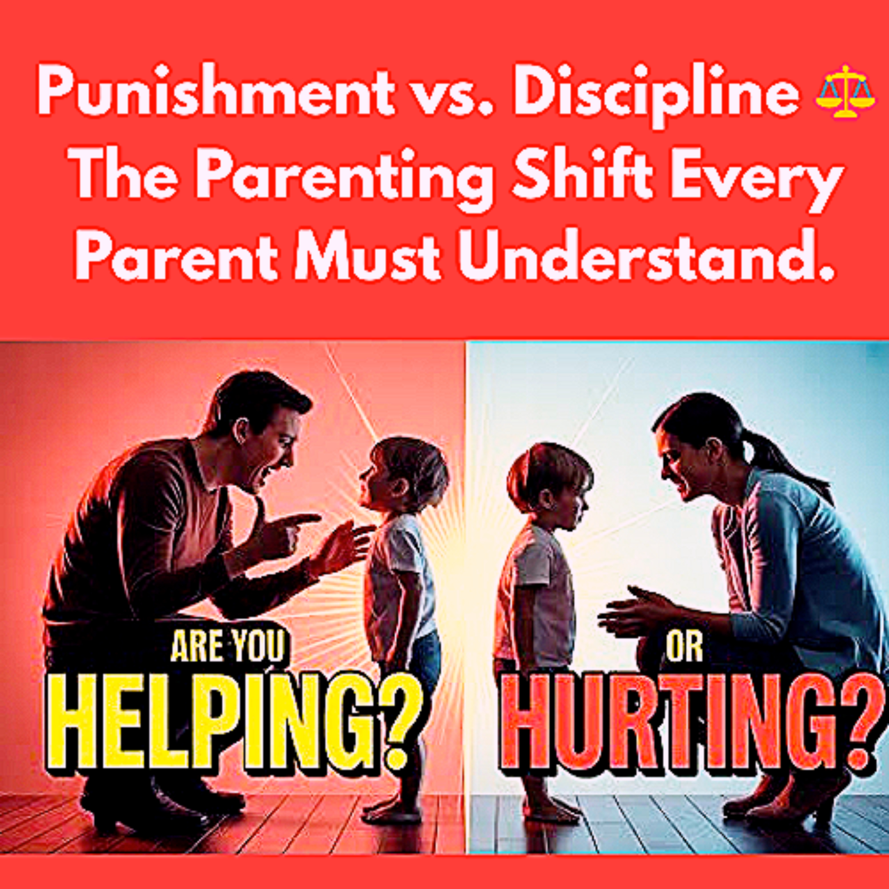 Punishment vs. Discipline ⚖️ The Parenting Shift Every Parent Must Understand. episode artwork